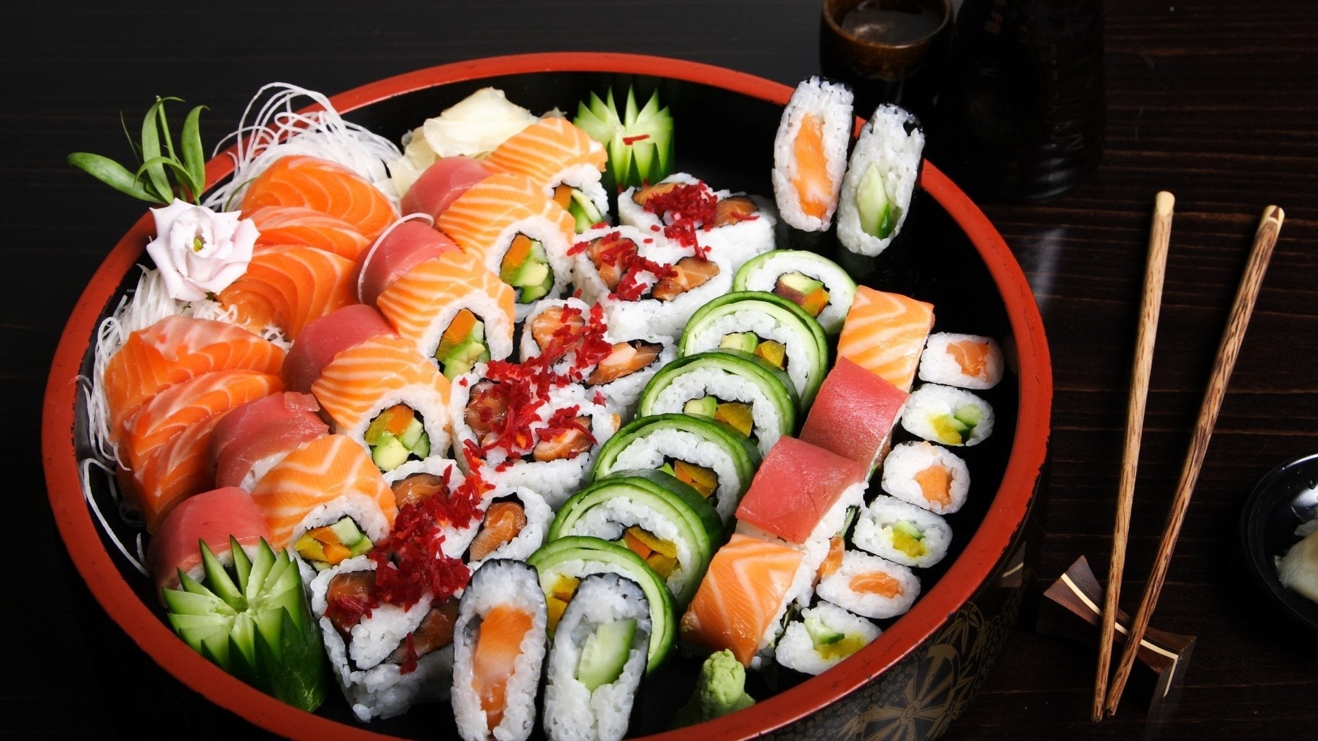 Sushi appreciation, High-quality image, Download now, Tempting, 1920x1080 Full HD Desktop