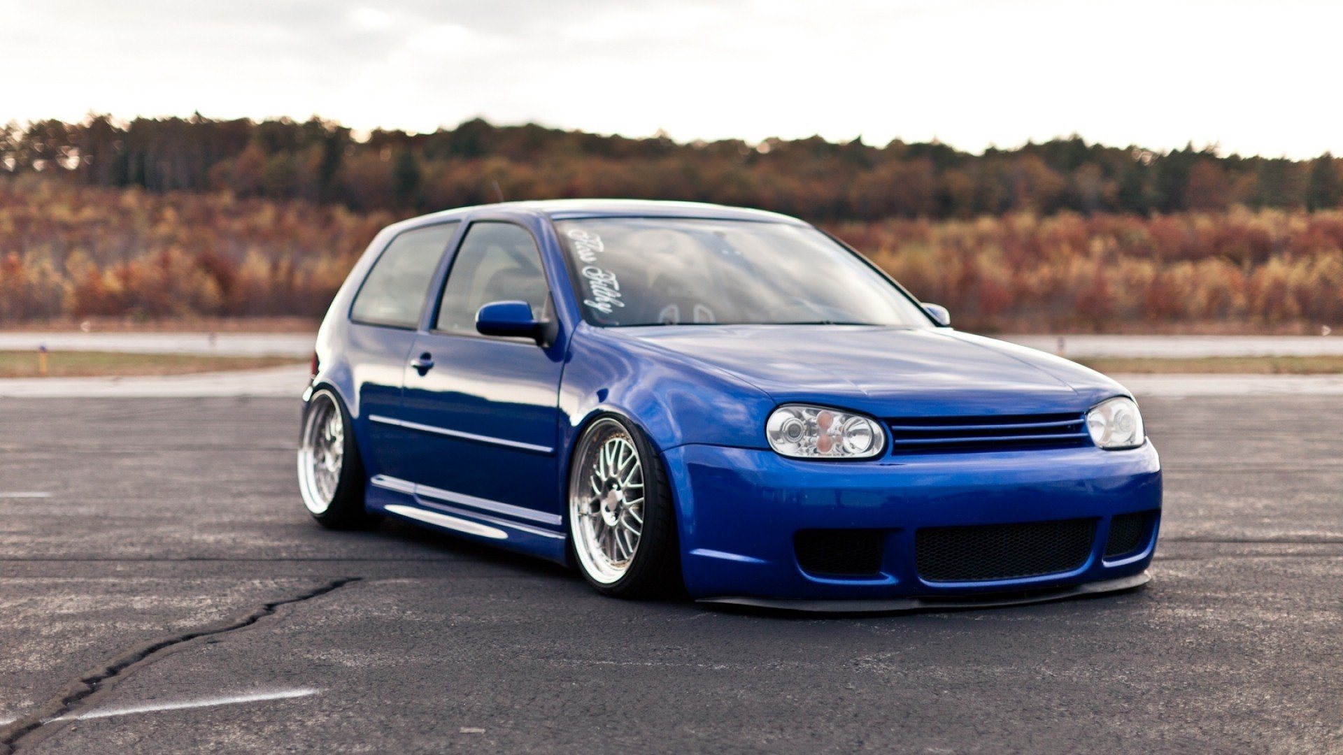 Volkswagen Golf, Classic Golf IV, Vintage charm, Car enthusiasts' choice, 1920x1080 Full HD Desktop