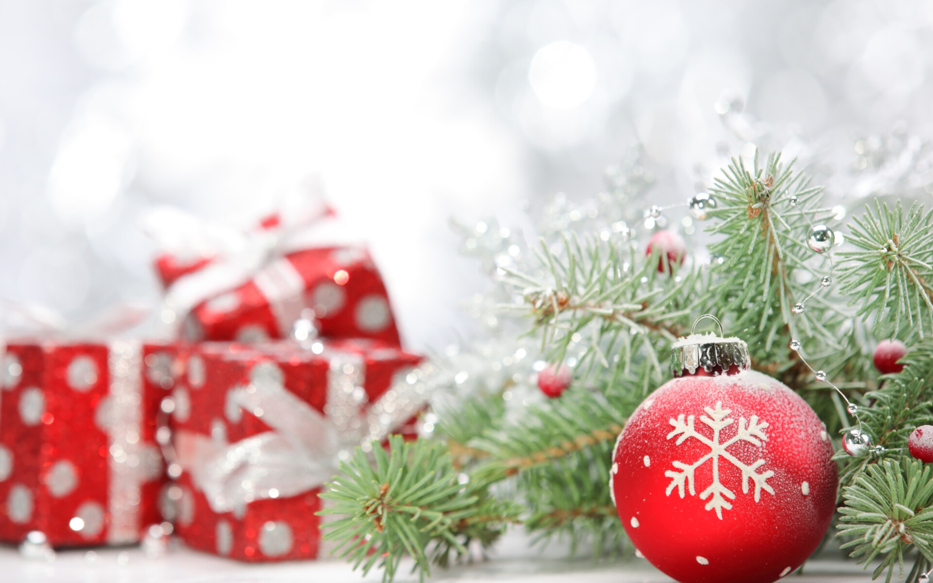Christmas decorations, Widescreen desktop, Festive wallpapers, Holiday cheer, 1920x1200 HD Desktop