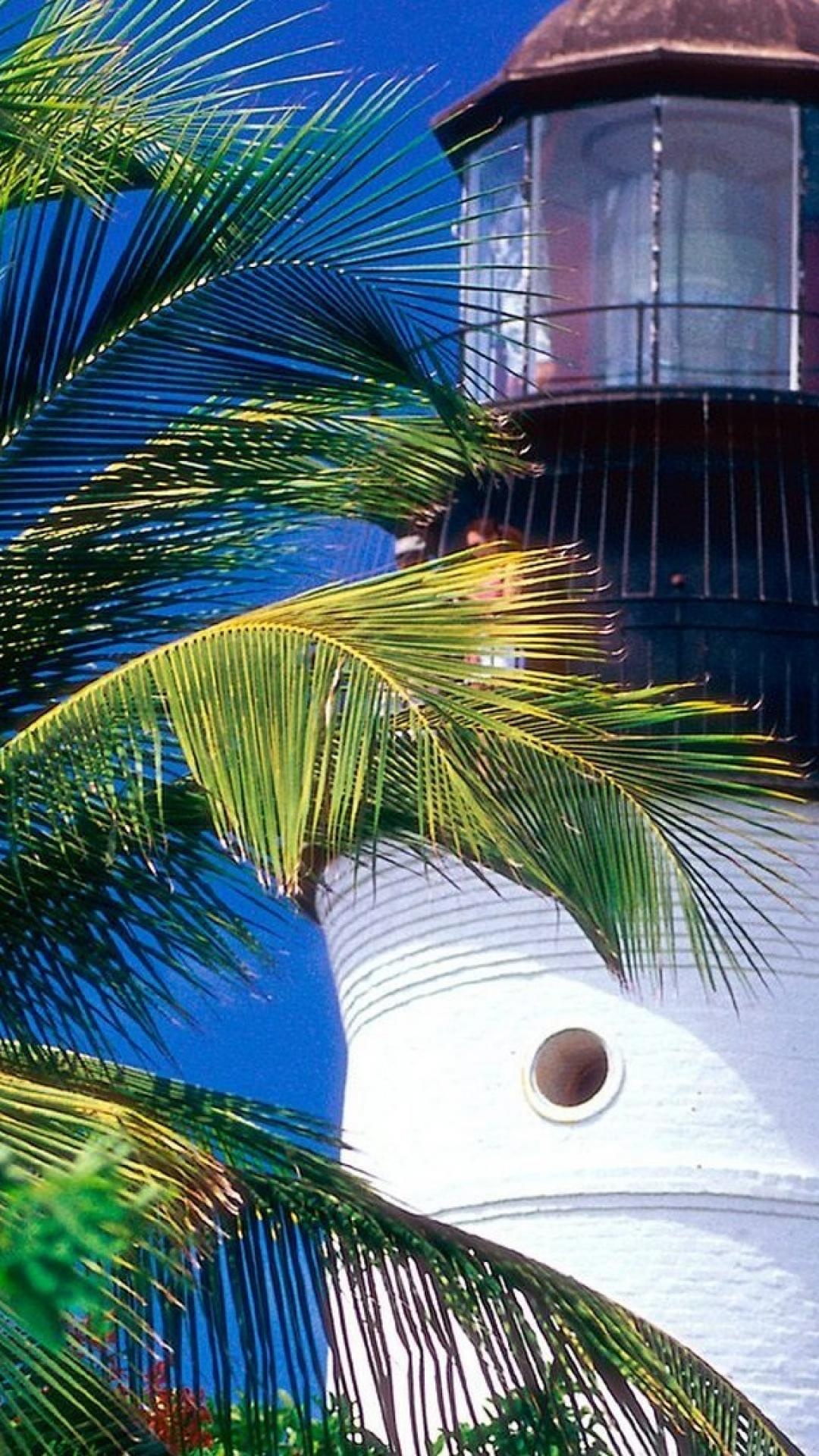 Key West Lighthouse, Florida Wallpaper, 1080x1920 Full HD Phone