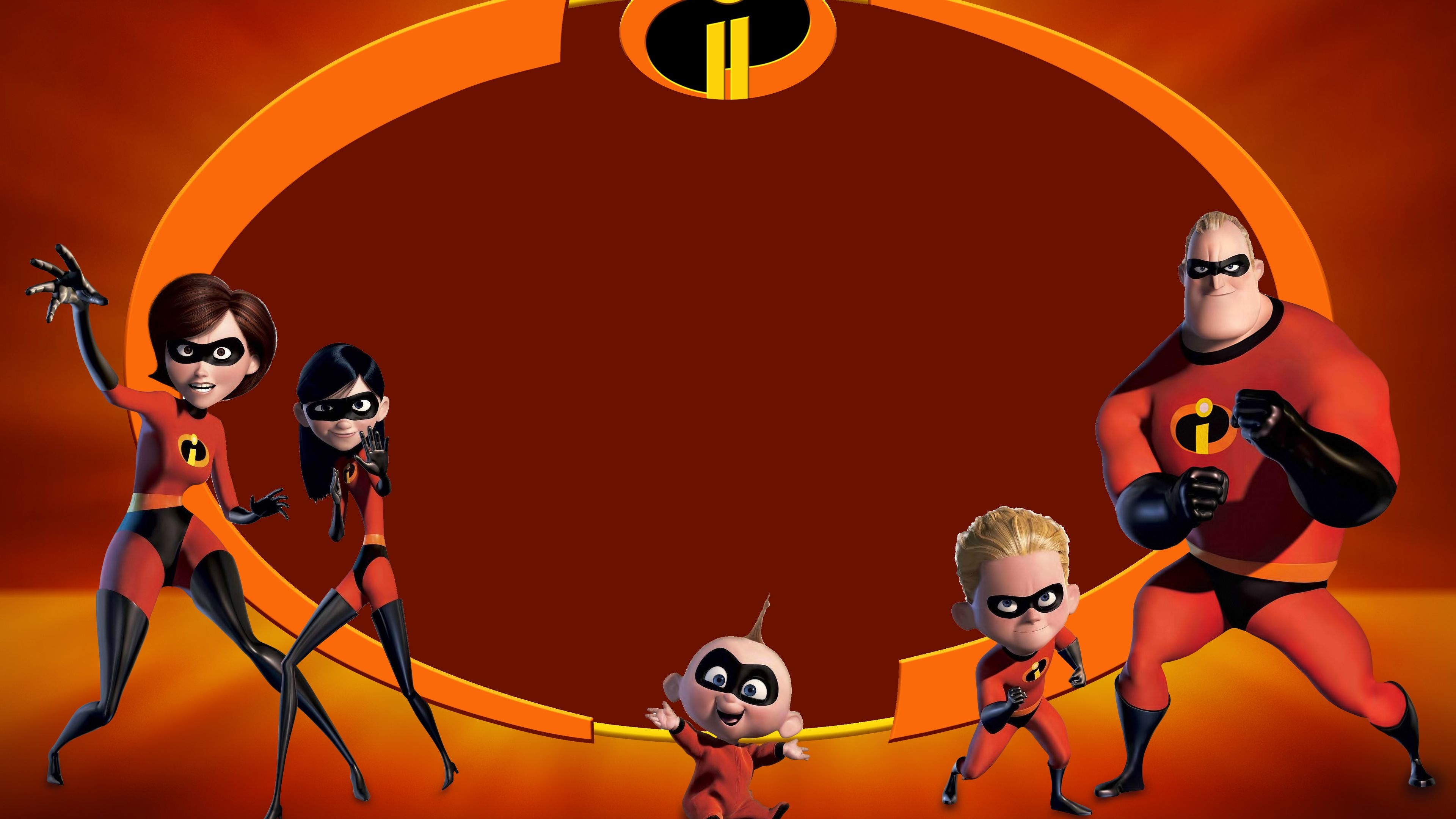 Incredibles 2, Cinematic masterpiece, 5K movie, Incredible powers, 3840x2160 4K Desktop