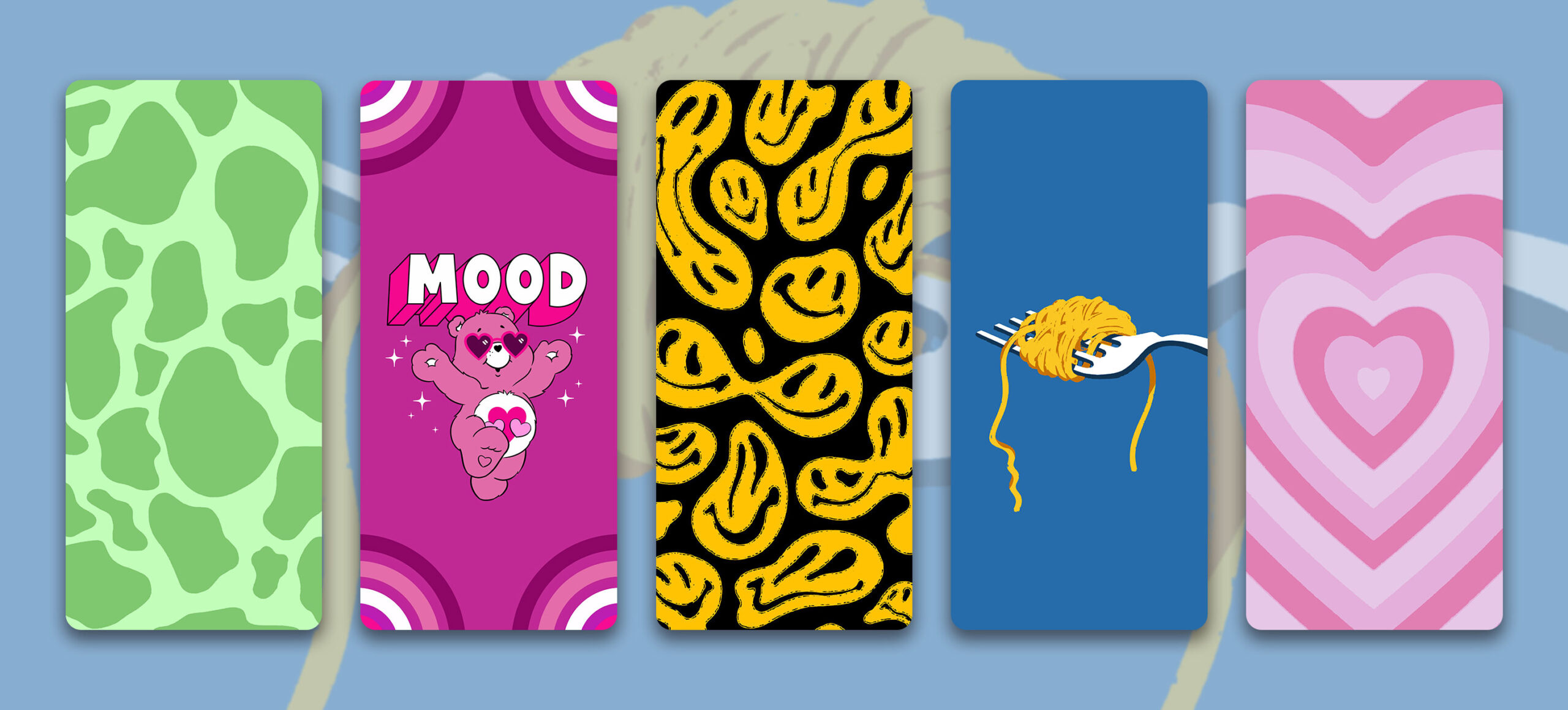 Indie app icons, Aesthetic inspirations, Customized phone interface, Creative expressions, 2560x1160 Dual Screen Desktop