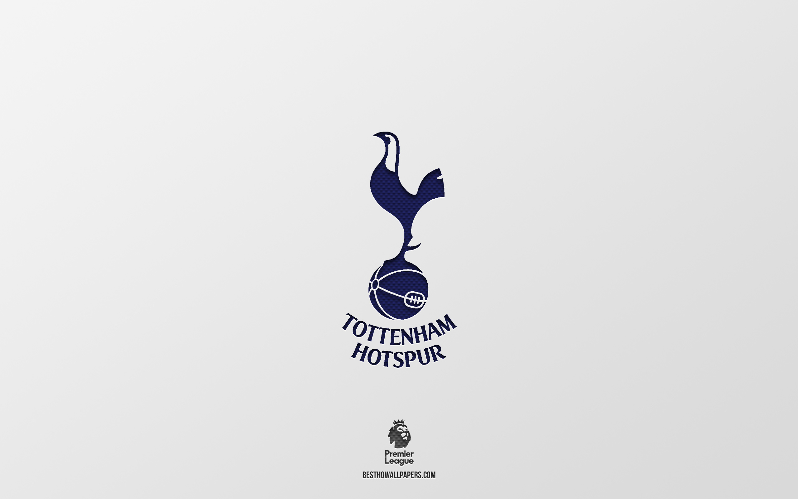 Tottenham Hotspur FC, White background, Premier League, Sports, 2560x1600 HD Desktop