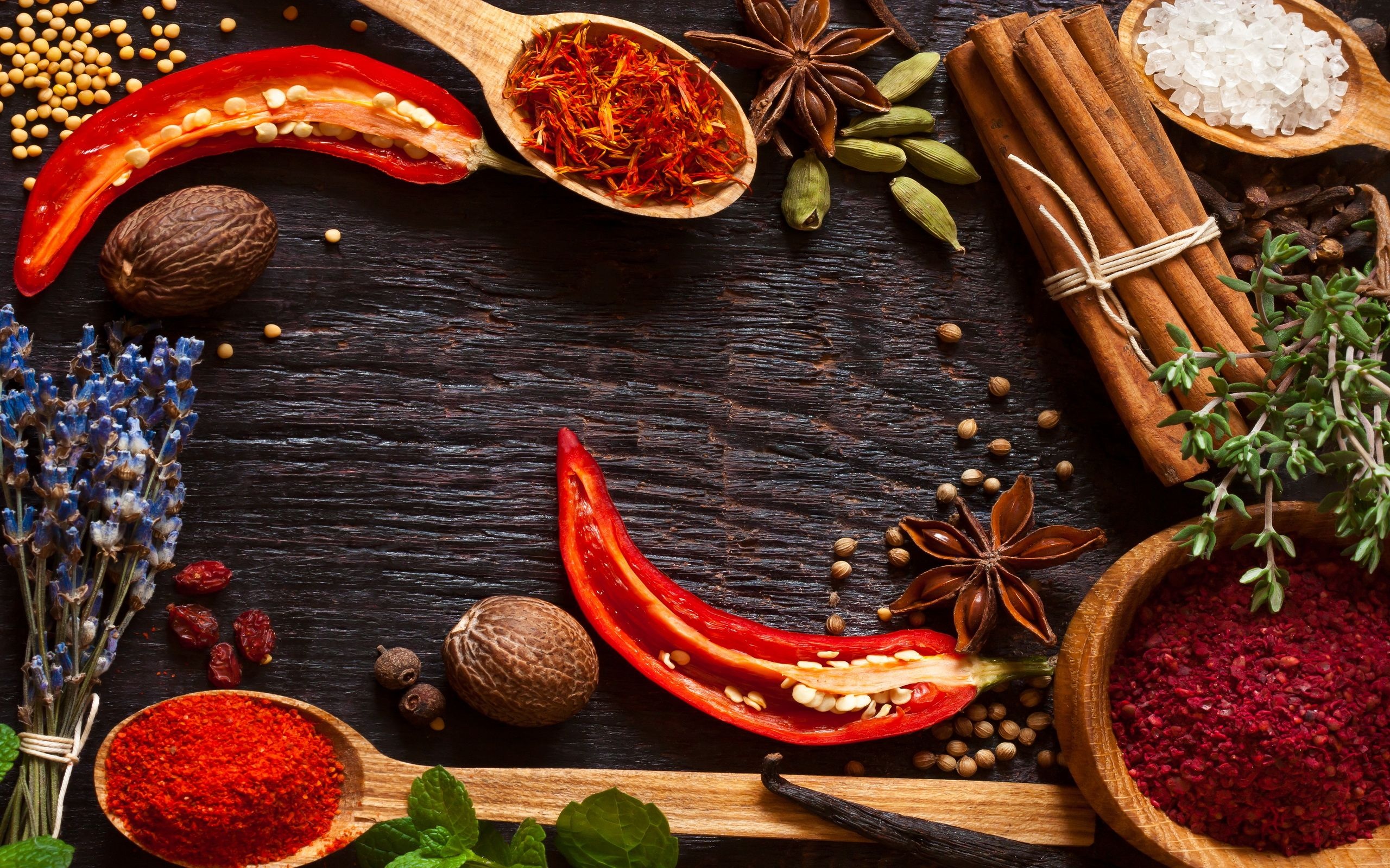 Herbs and spices, Food wallpaper, Spicy recipes, Flavorful cuisine, 2560x1600 HD Desktop