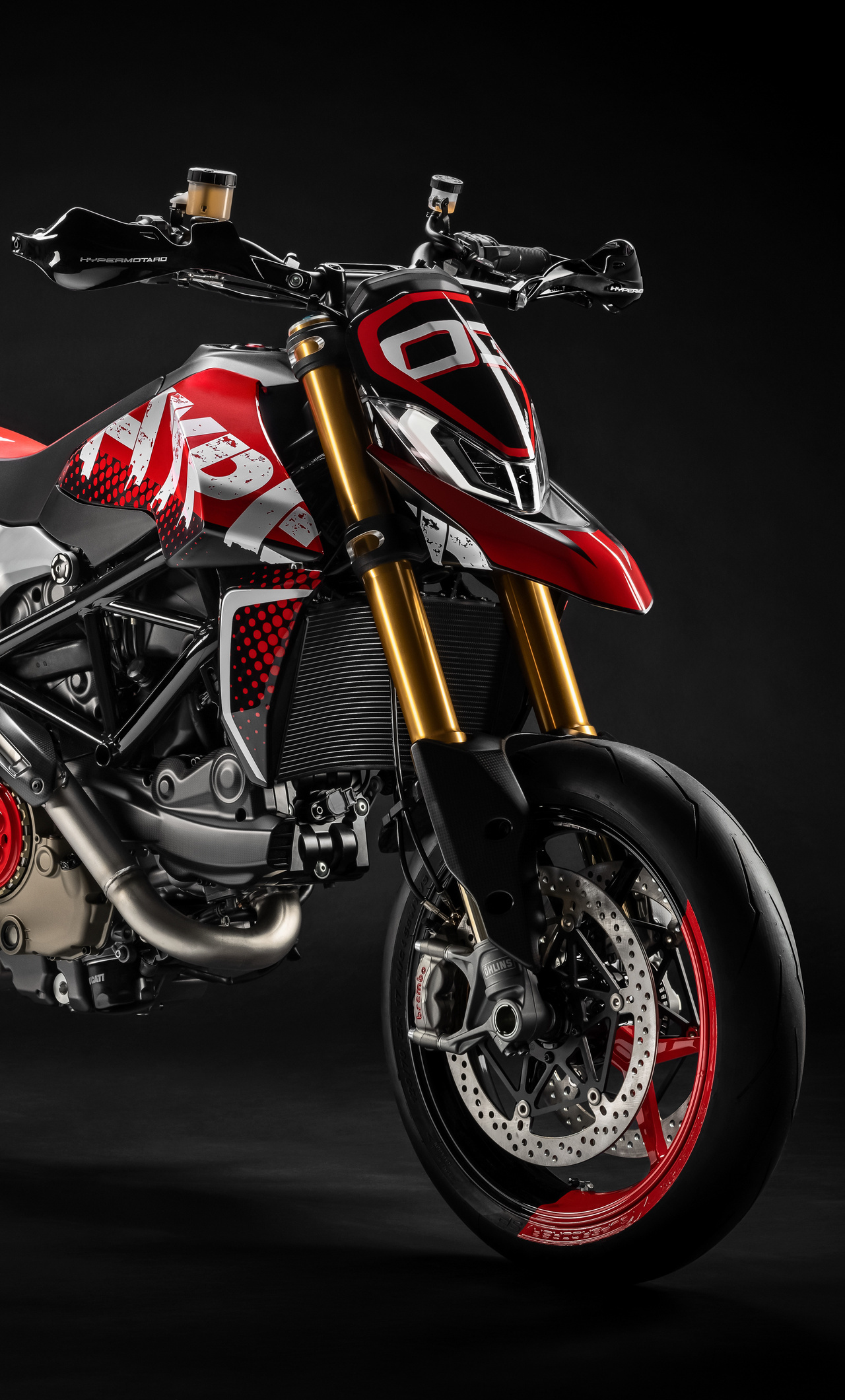 Concept 2019, Ducati Hypermotard 950 Wallpaper, 1280x2120 HD Phone