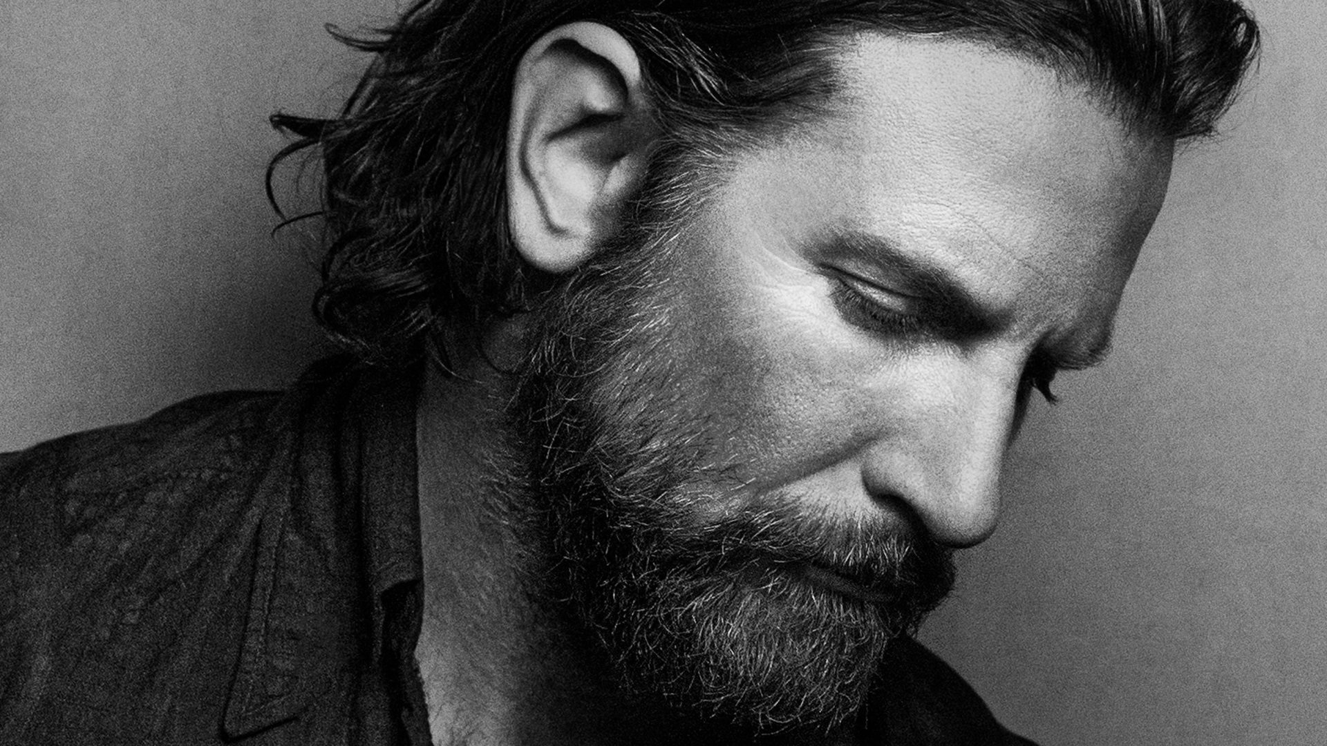 Bradley Cooper, Dramatic lighting, Captivating gaze, High-definition image, 1920x1080 Full HD Desktop