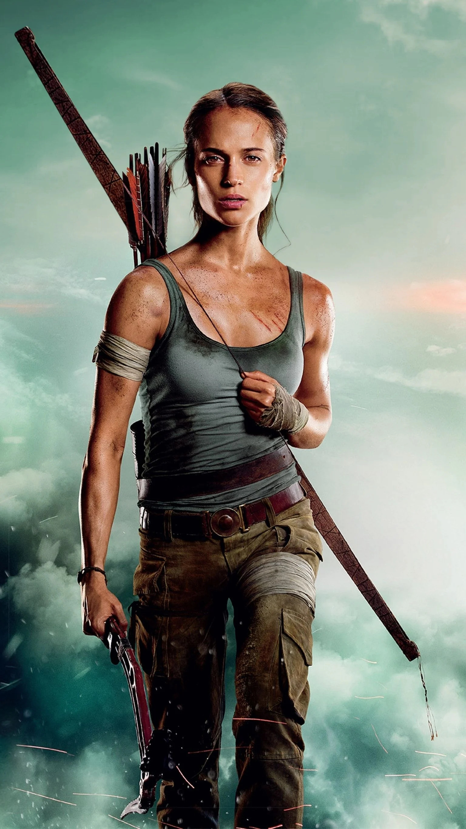 Tomb Raider 2018 phone wallpaper, High-quality image, Alicia Vikander, 1540x2740 HD Phone