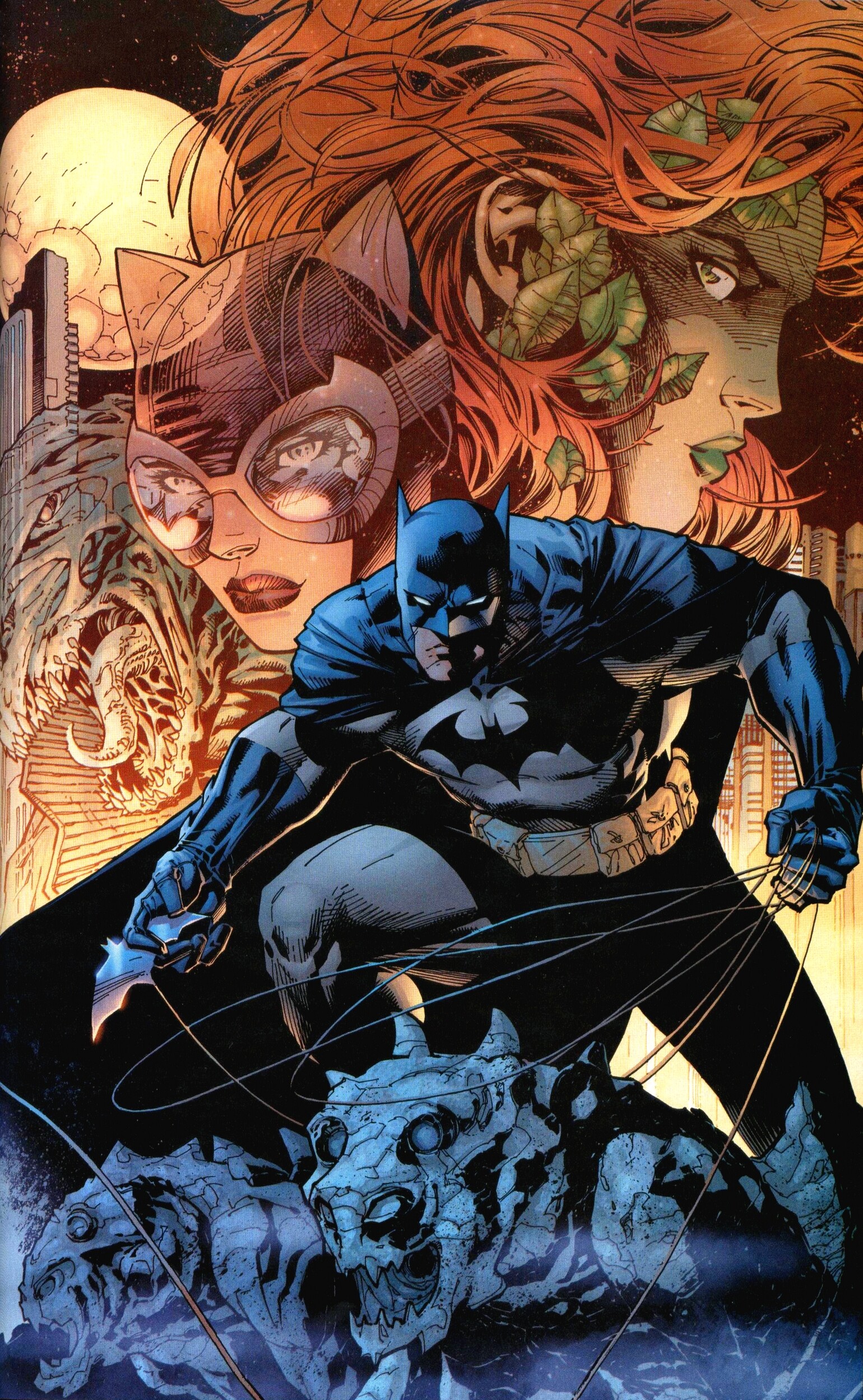 Batman by Jim Lee, DC Comics legend, Dark Knight, Iconic superhero, 1540x2500 HD Phone