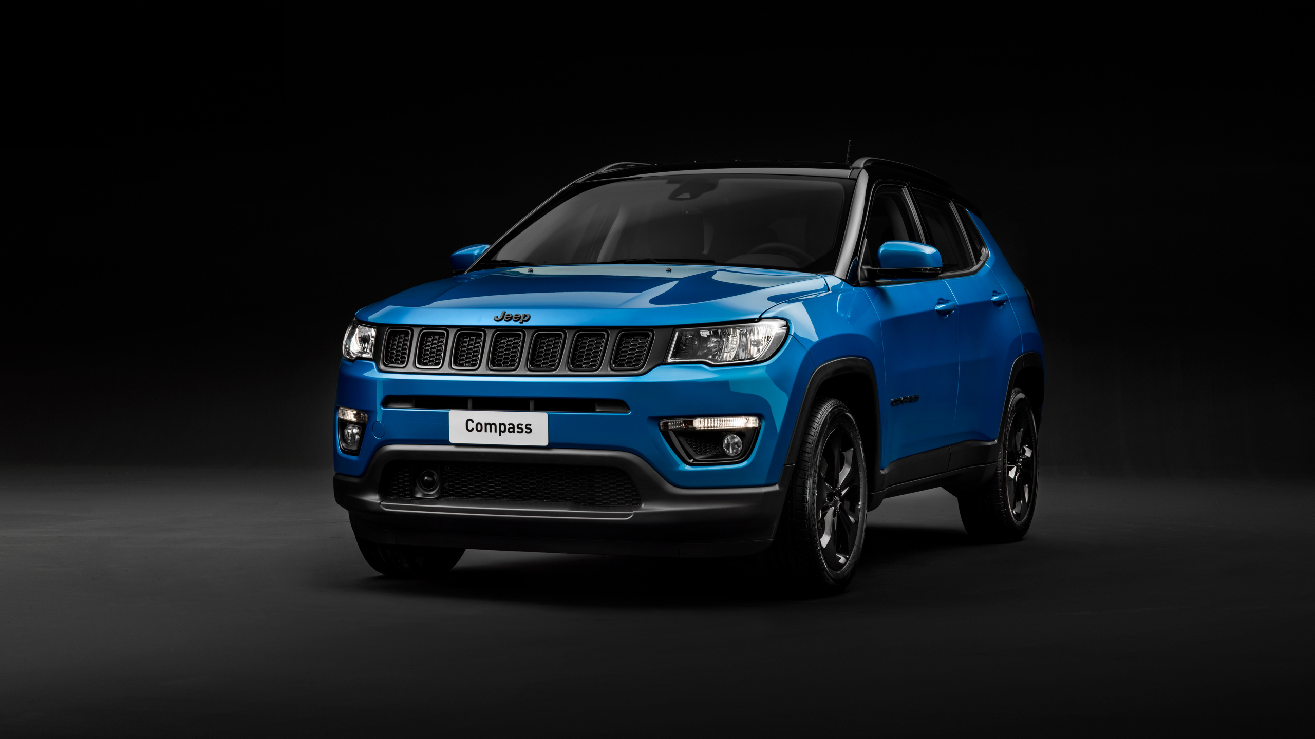 Jeep Compass, Night eagle edition, Sleek design, Adventure-ready, 2560x1440 HD Desktop