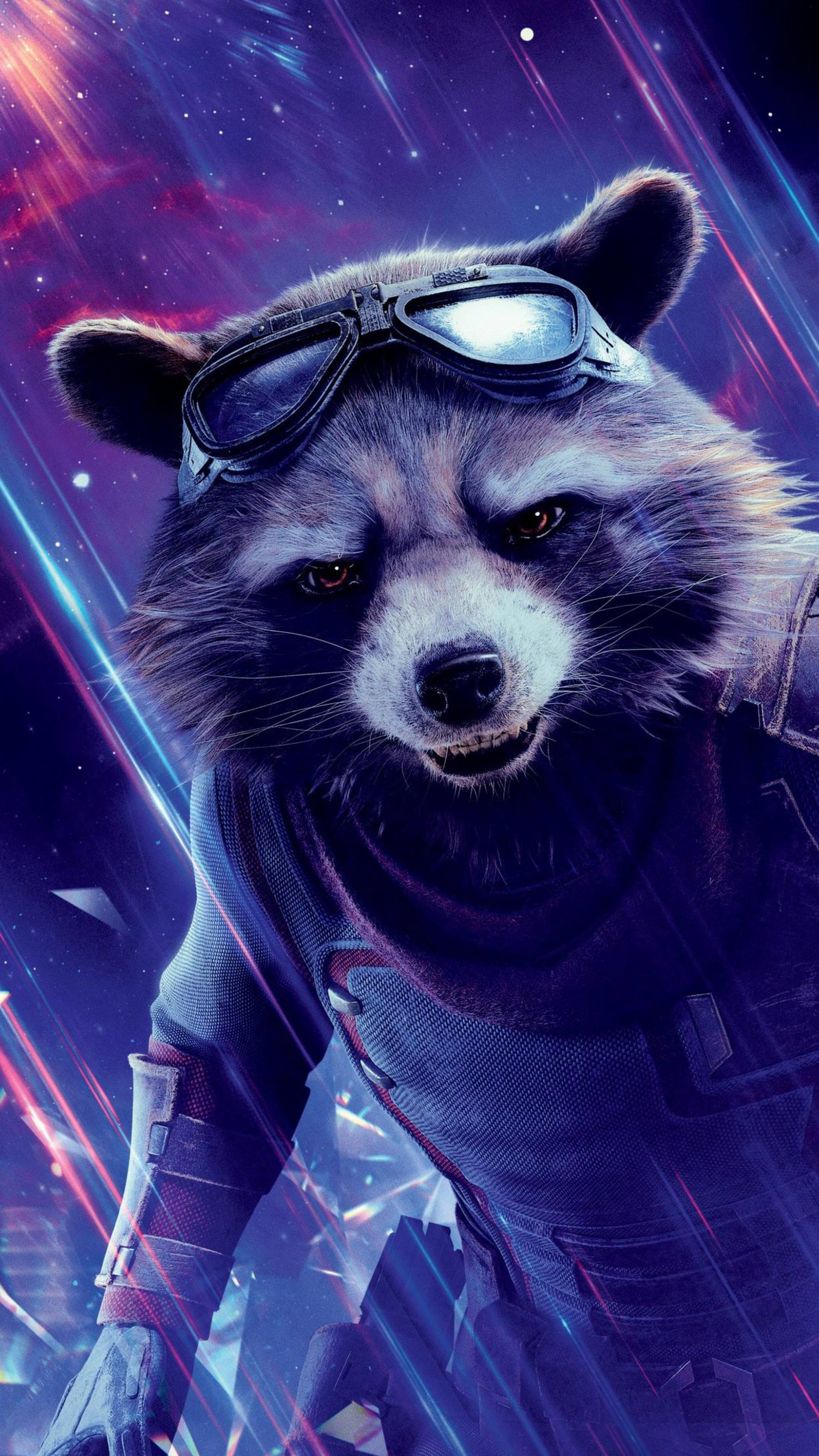 Rocket Raccoon, Avengers Endgame, Sony Xperia X, 4K wallpapers, 2160x3840 4K Phone