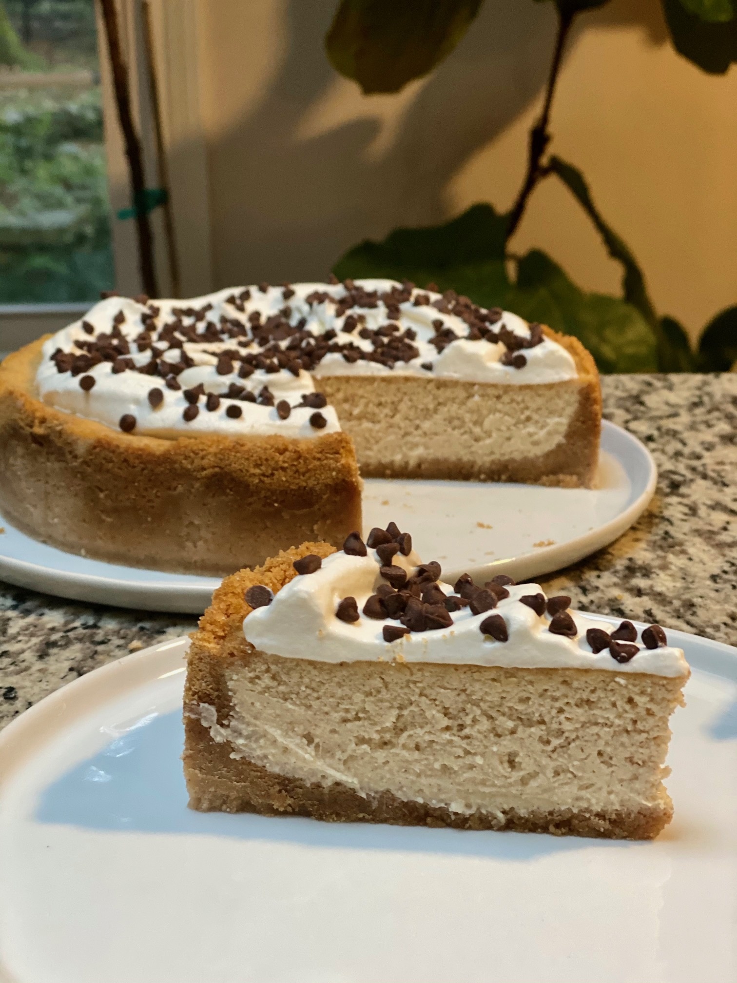 Exquisite cannoli cheesecake, Allrecipes special, Italian inspiration, Decadent dessert, 1520x2020 HD Phone