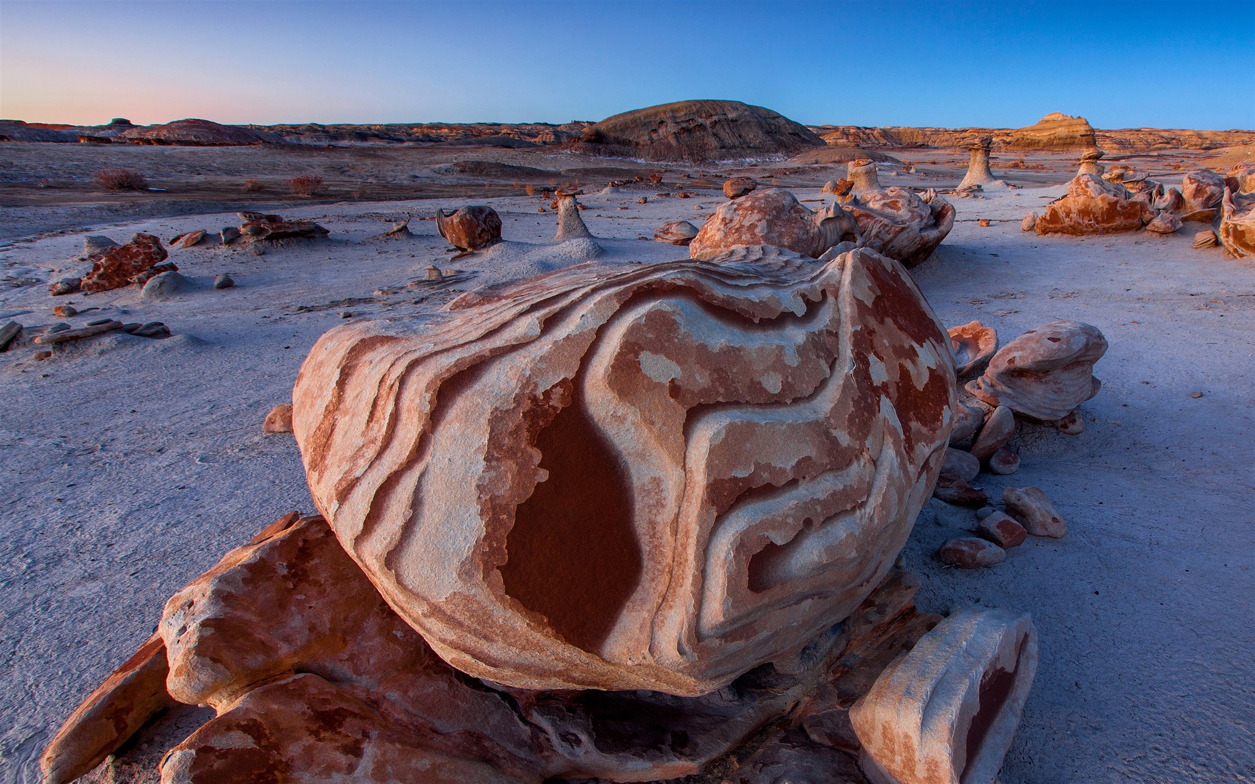 Bisti Badlands, Nature picture, Landscape, Photography, 2560x1600 HD Desktop