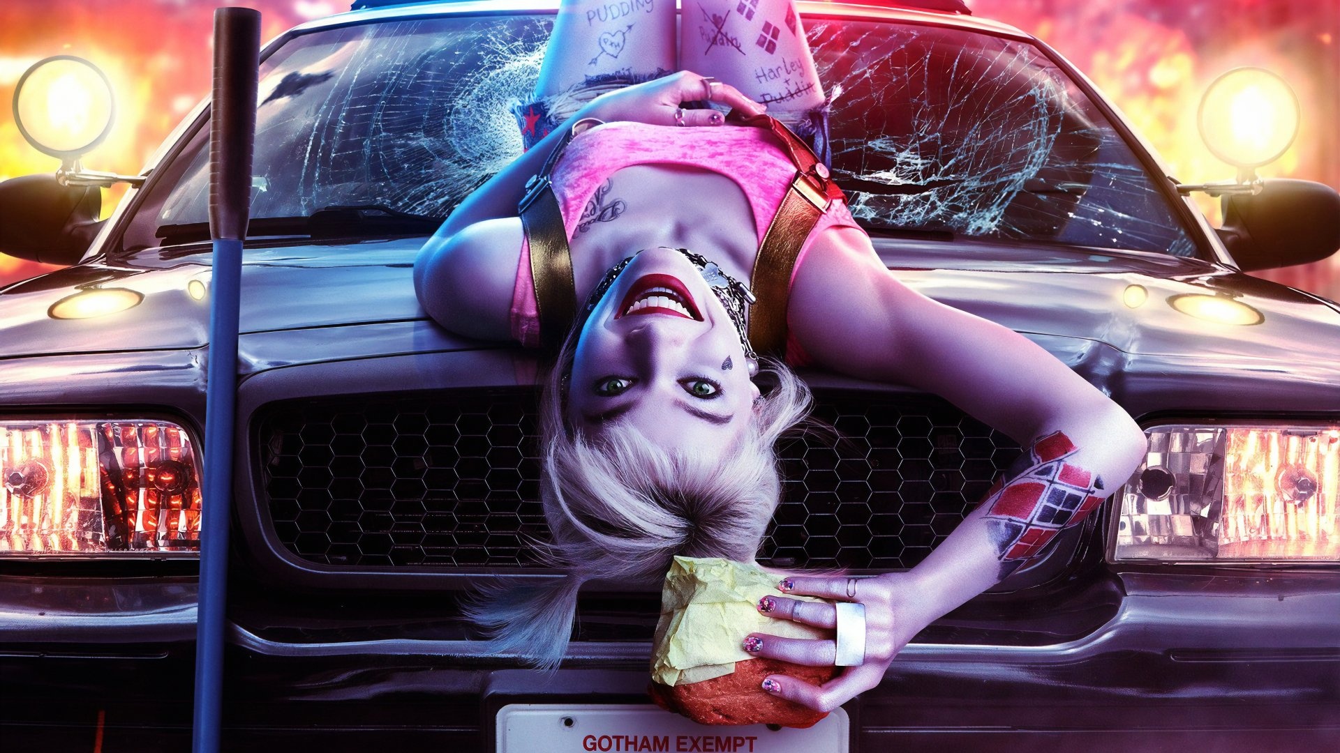 Birds of Prey movie, Harley Quinn, HD wallpapers, Backgrounds, 1920x1080 Full HD Desktop