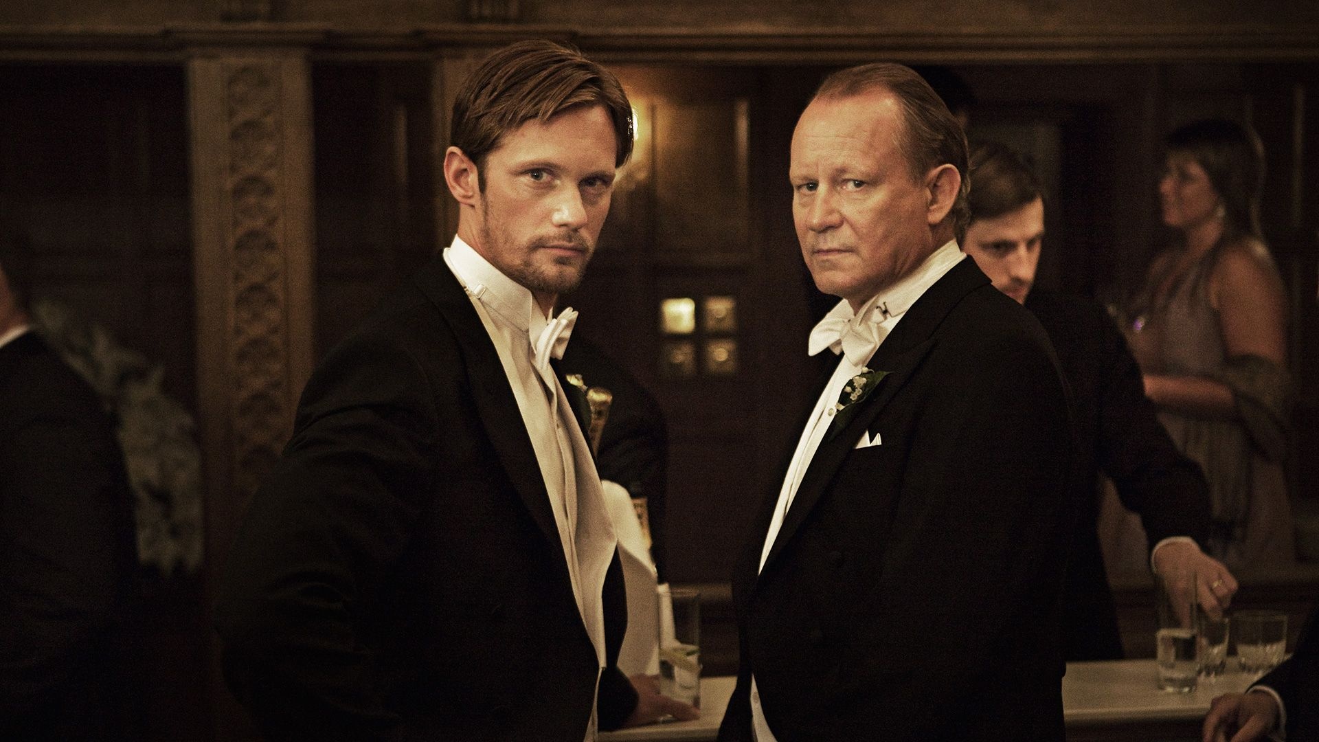 Alexander Skarsgard, Melancholia, Stellan Skarsgard, Famous father-son duo, 1920x1080 Full HD Desktop