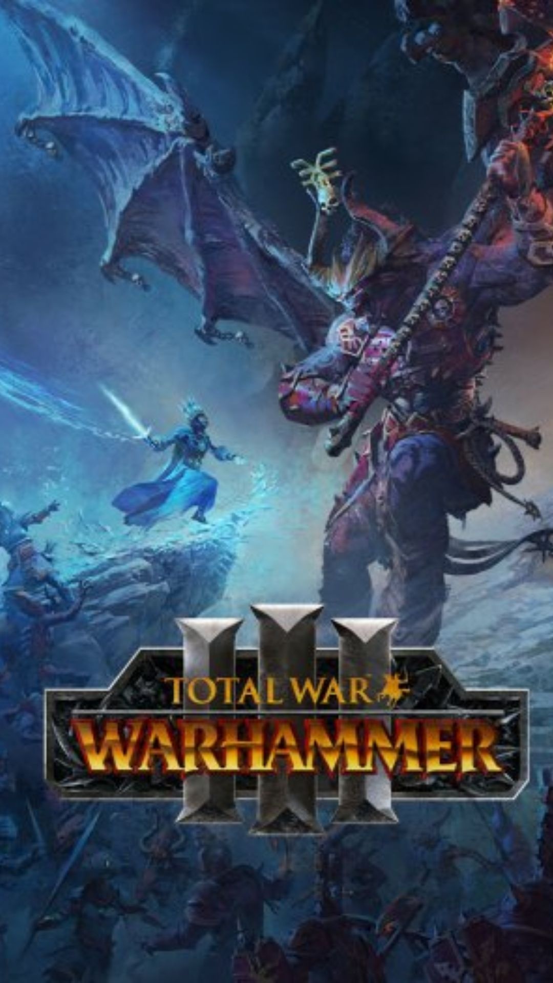 Total War: Warhammer III, Top 25 wallpapers, Epic backgrounds, Gaming inspiration, 1080x1920 Full HD Phone