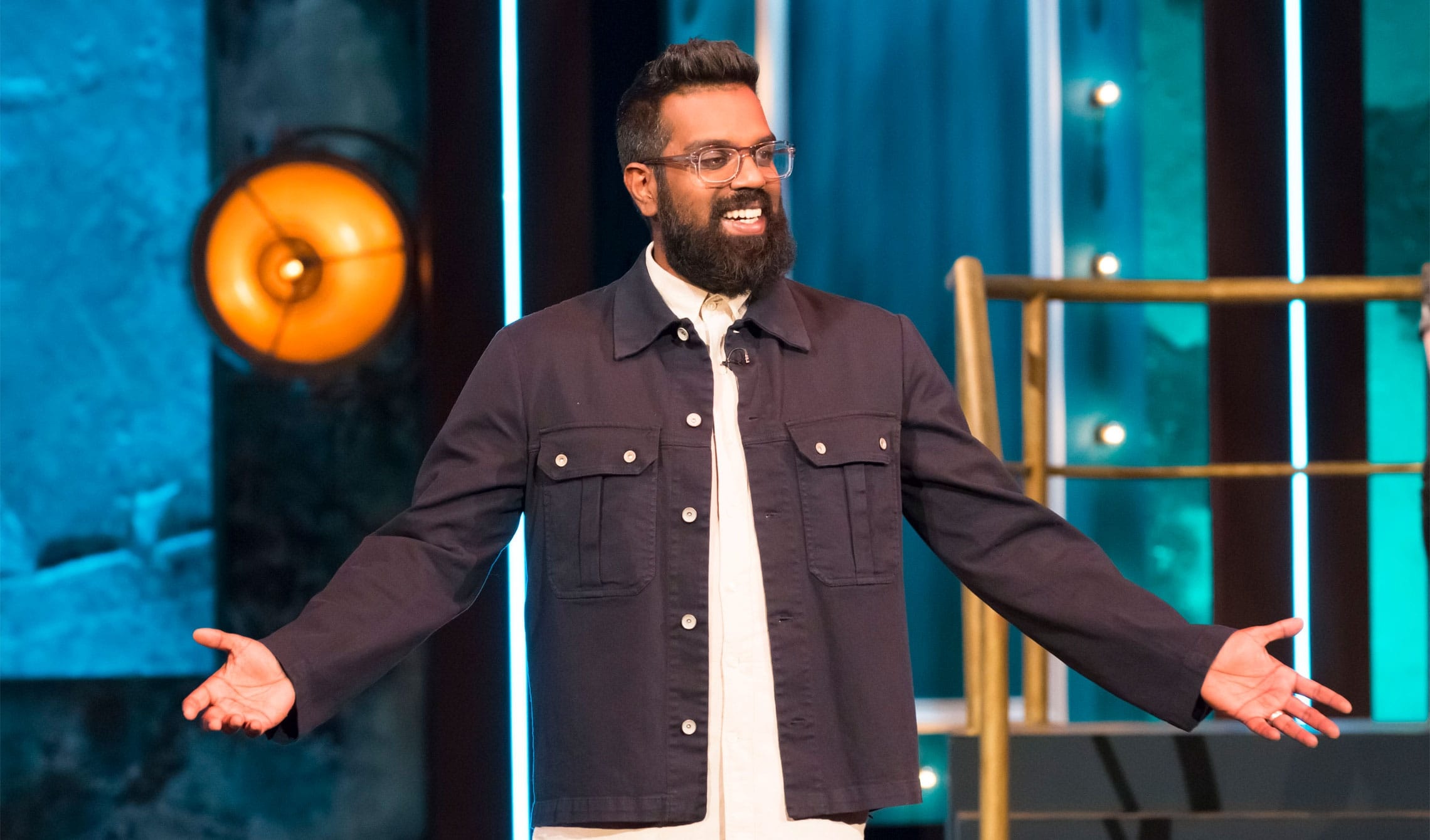 Romesh Ranganathan wins, Bafta award, Ranganation, Comedy brilliance, 2280x1340 HD Desktop
