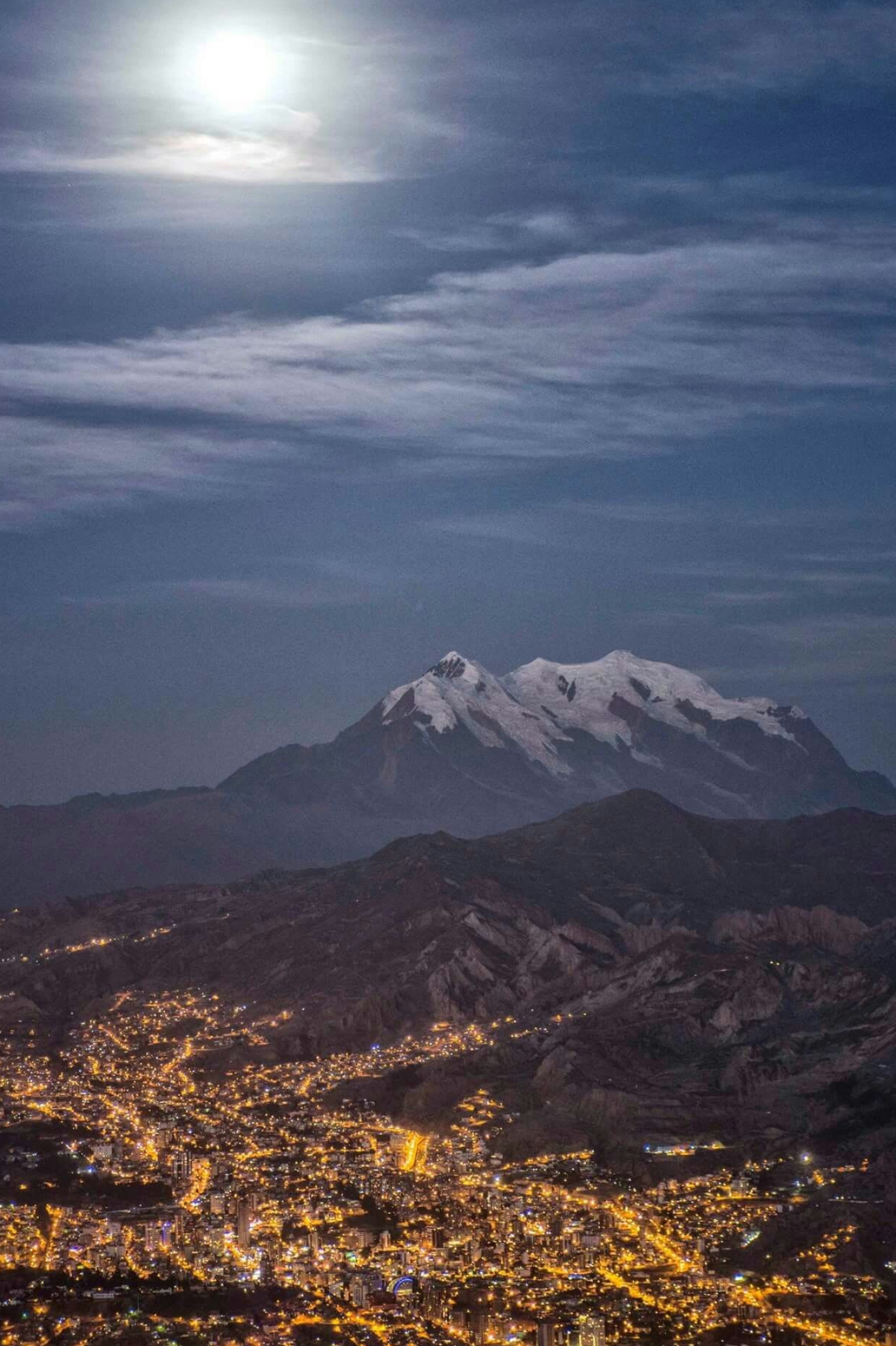 La Paz, Bolivia's pin, City snapshots, Ciudades, 1370x2050 HD Phone