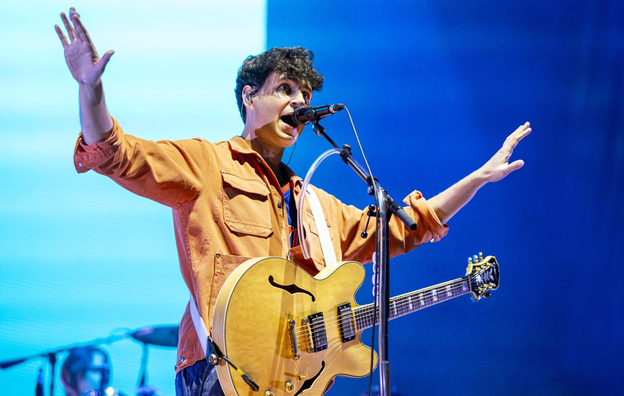 Notable track appearance, Ezra Koenig's creative contributions, Unique musical collaboration, Memorable TV moment, 2000x1270 HD Desktop