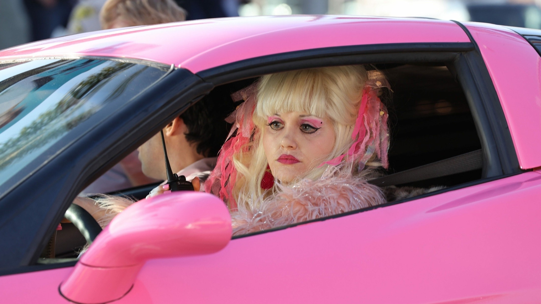 Angelyne TV Mini Series, Serienstar mit knstlichen brsten, Verwandlung, Sexbombige, 2200x1240 HD Desktop