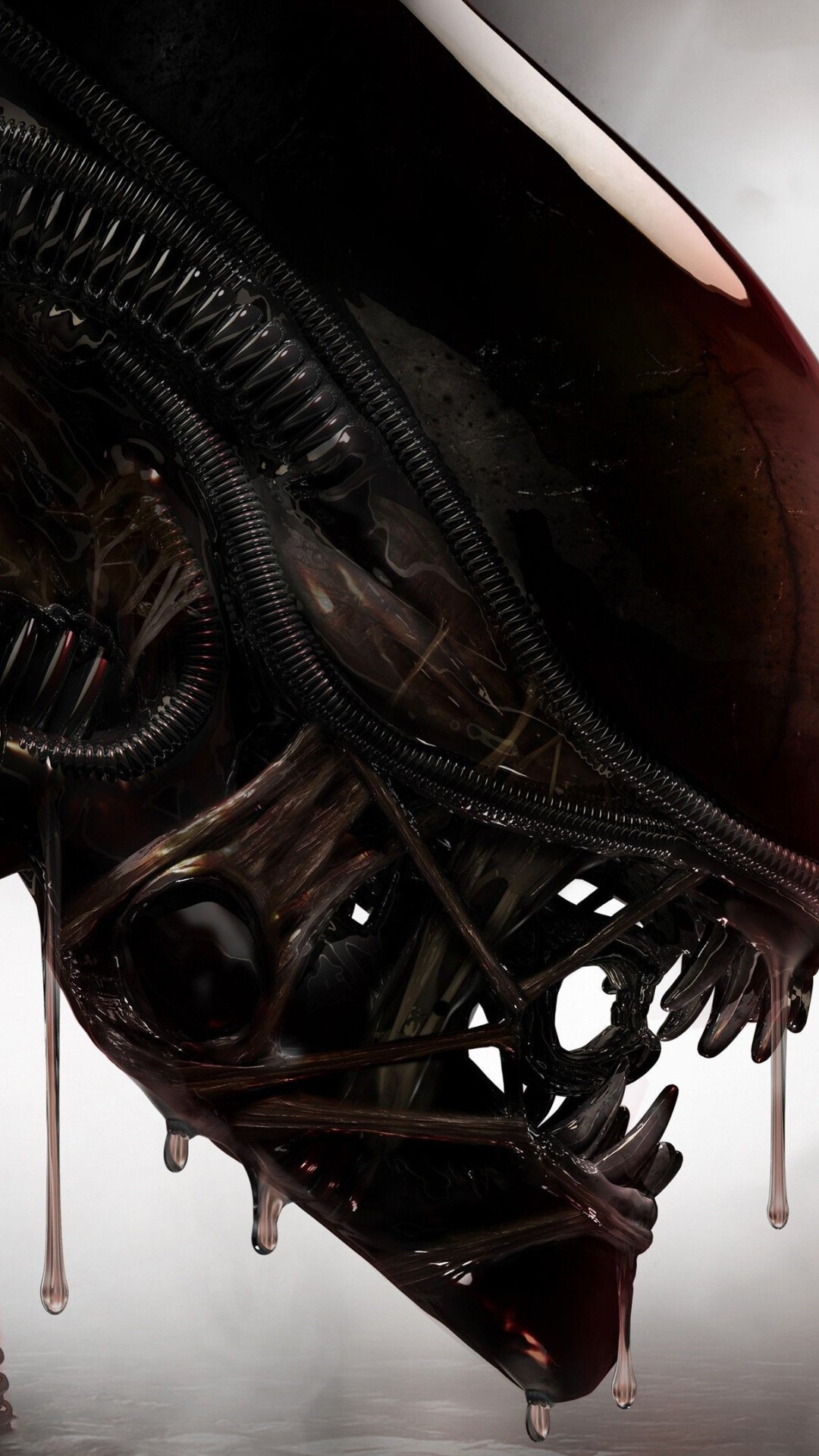 H.R. Giger, Dark and evocative, Intricate and mesmerizing, Surreal and unsettling, 1080x1920 Full HD Phone