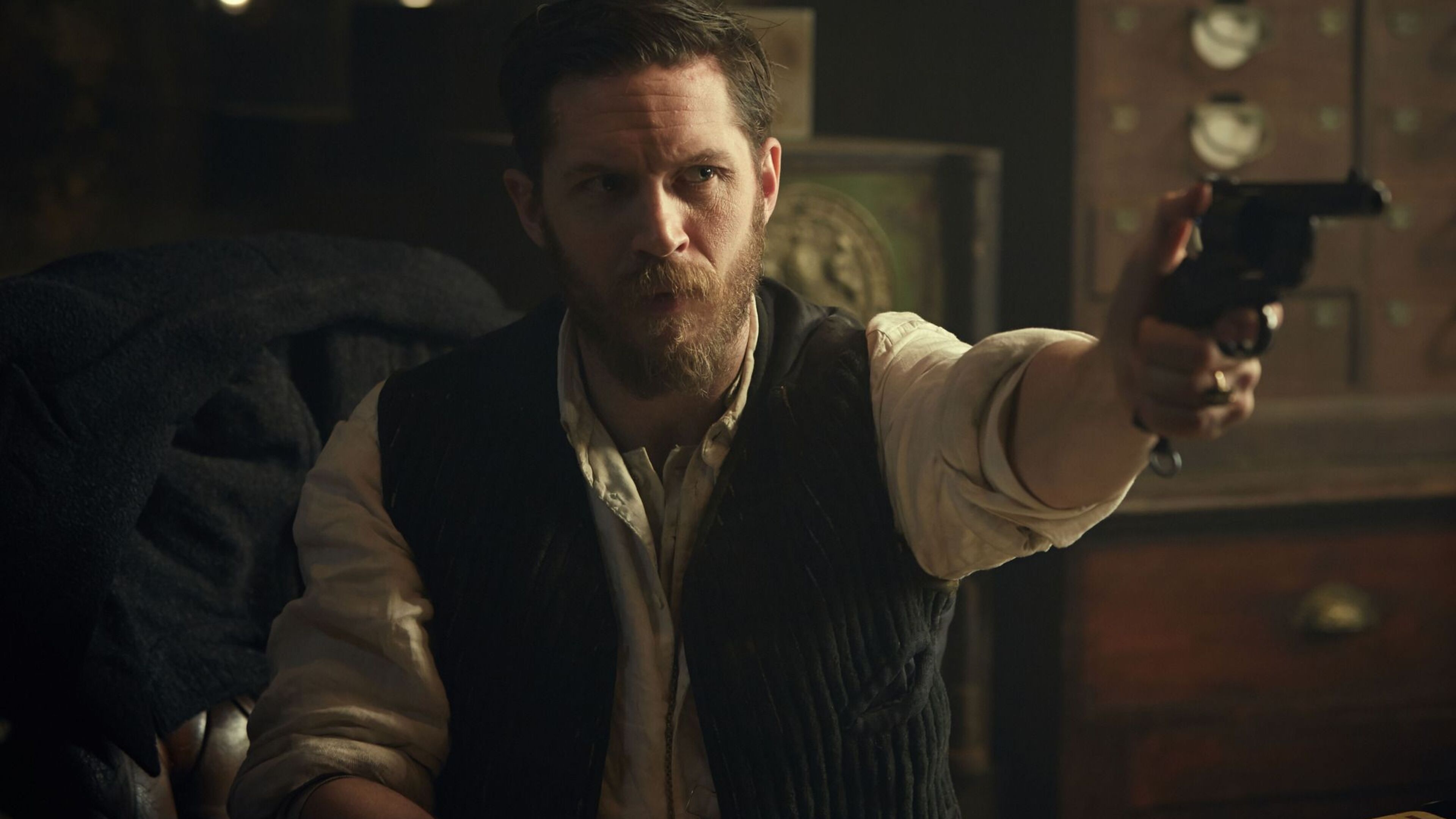 Tom Hardy in Taboo, 4K wallpapers, Dark, 3840x2160 4K Desktop