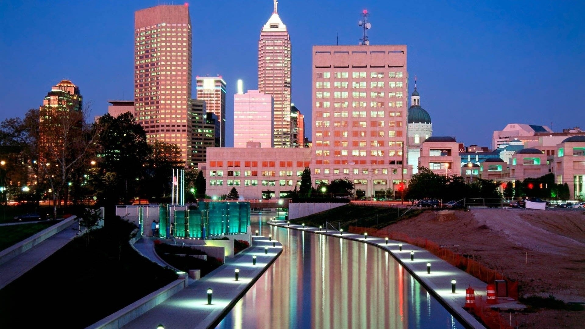 Indianapolis, Indiana travels, Indiana landmarks, Indiana cityscape, 1920x1080 Full HD Desktop