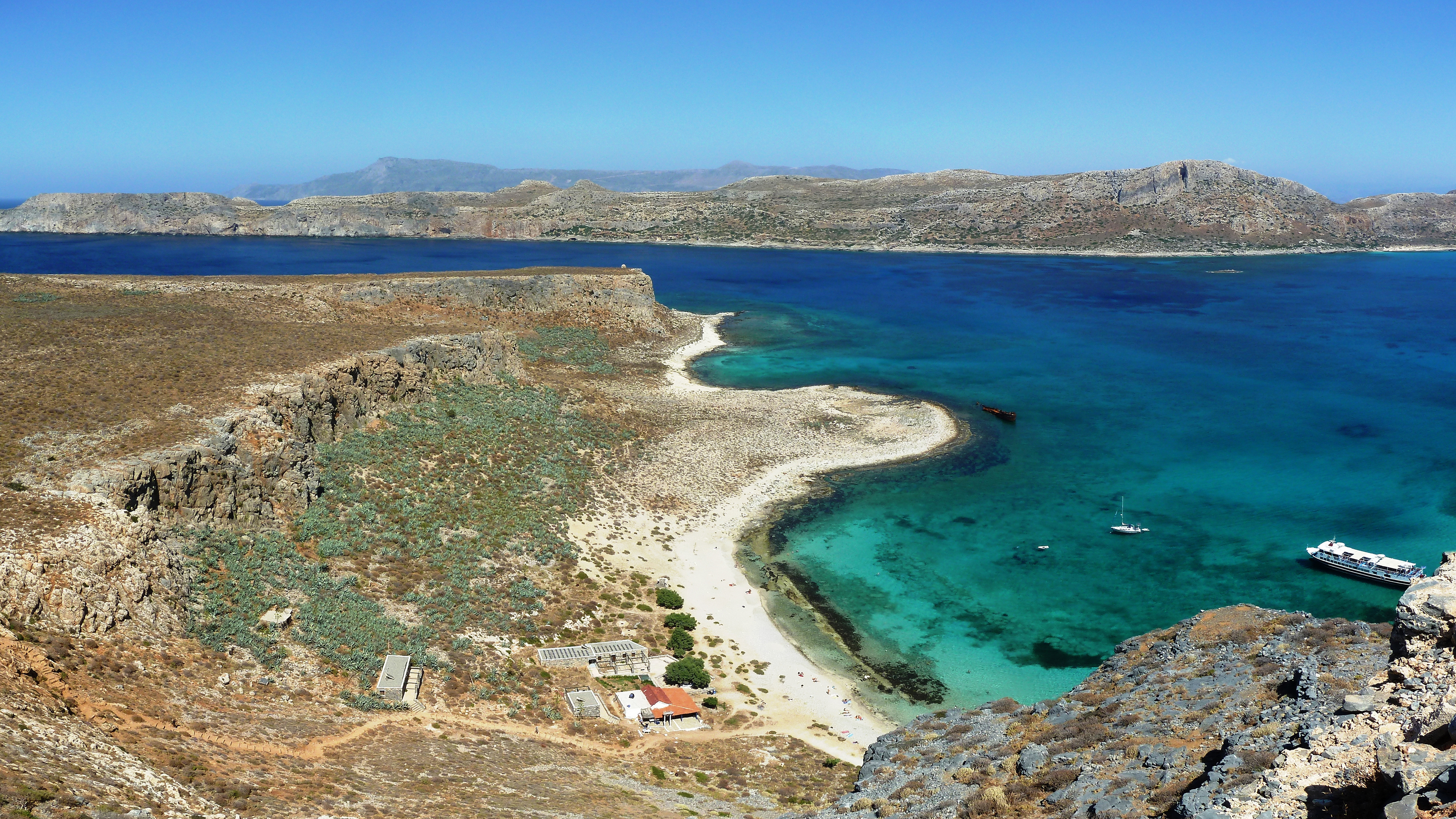 Pocket PC PDA, Crete wallpaper, Travels, Portable device, 3840x2160 4K Desktop