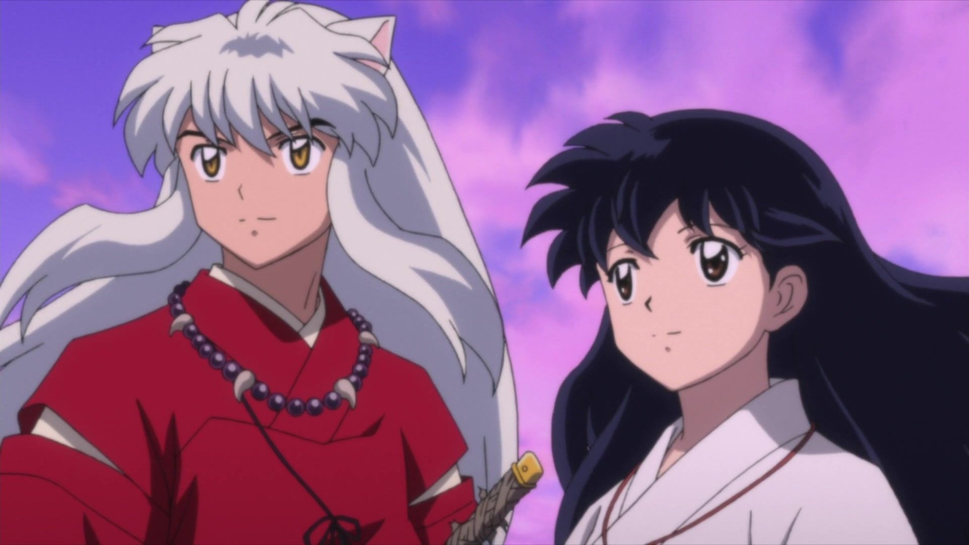 Kagome Higurashi, Inuyasha's human love, Eternal devotion, Timeless romance, 1920x1080 Full HD Desktop