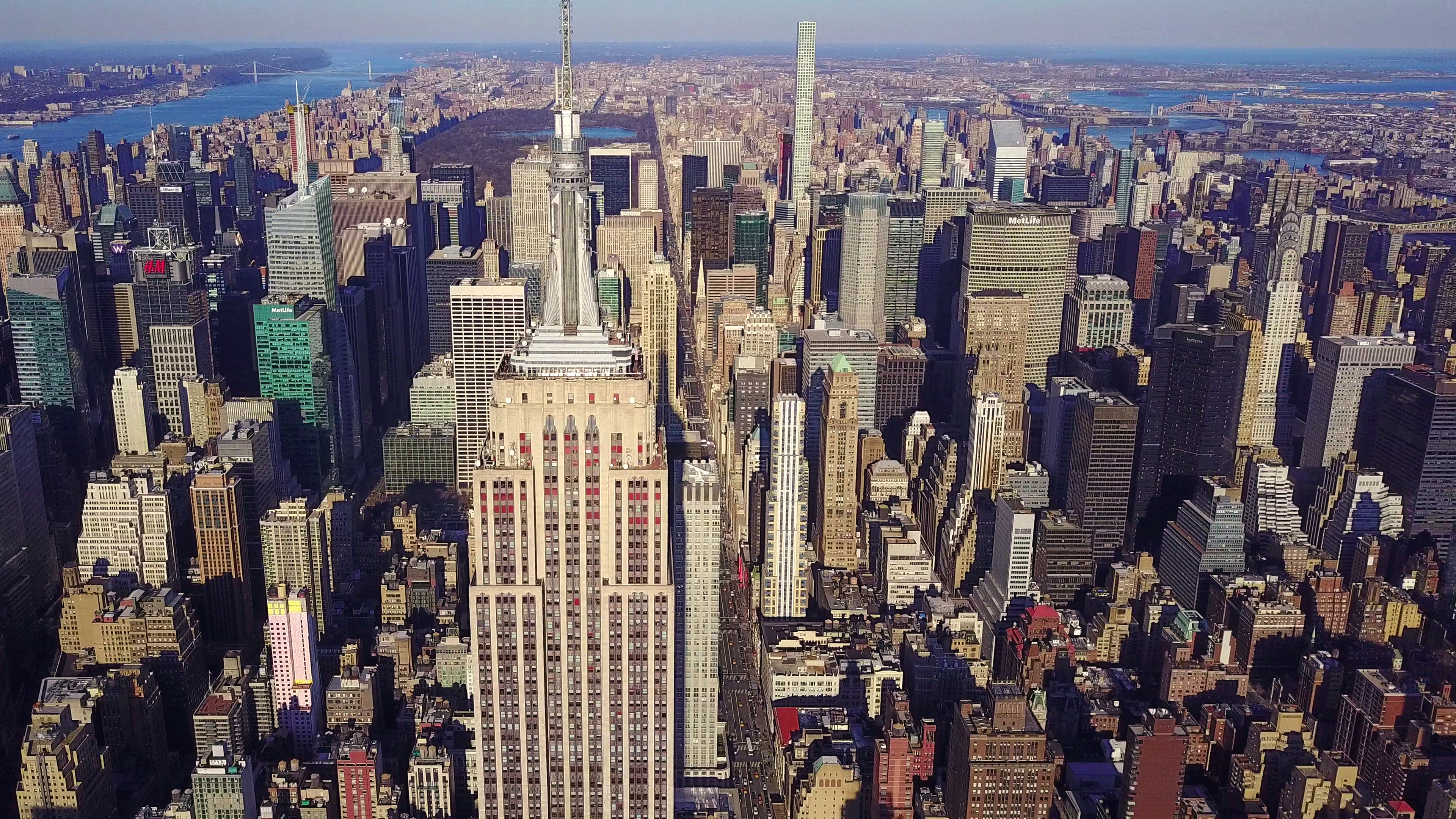 Empire State Building, Manhattan Wallpaper, 3840x2160 4K Desktop