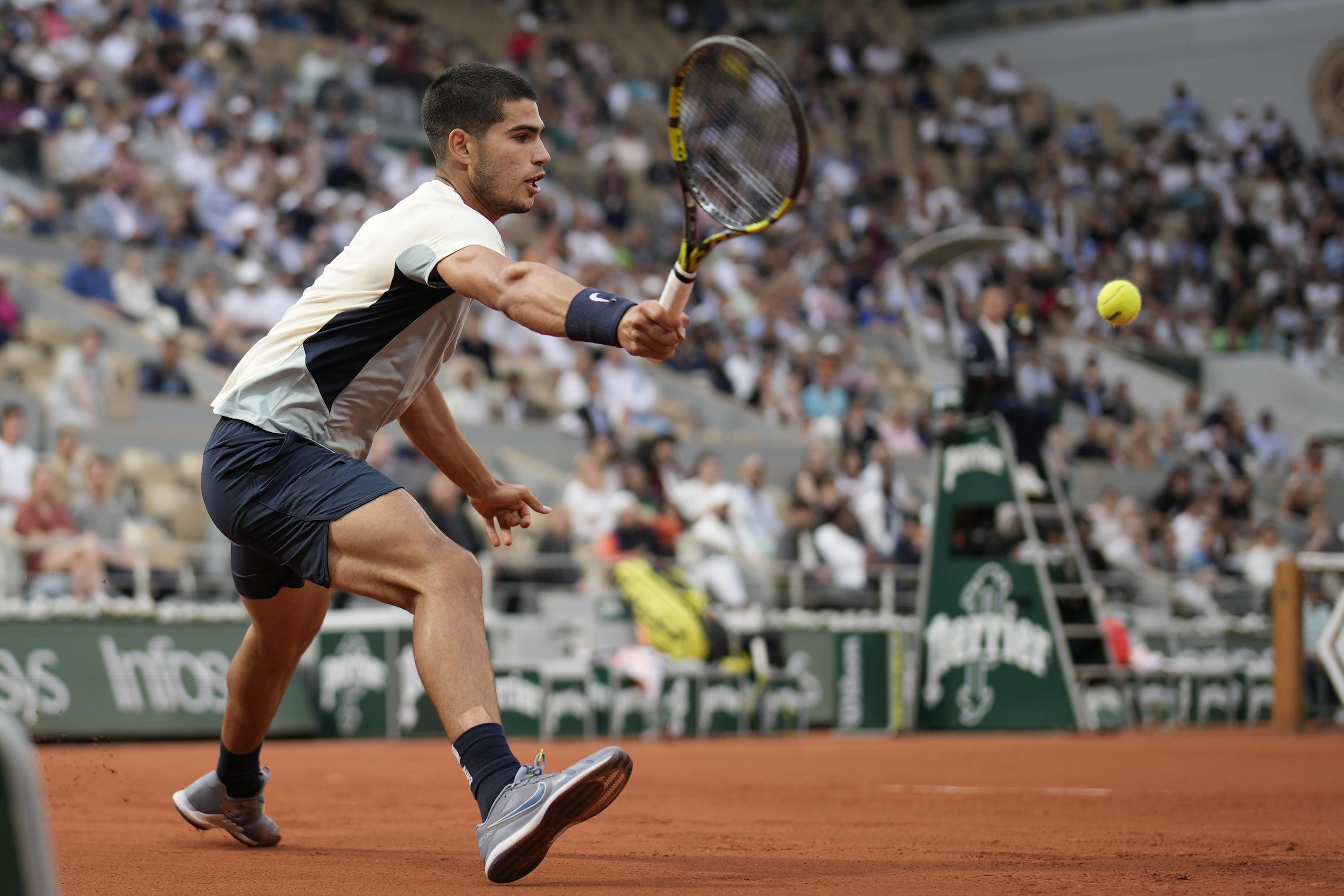 French Open updates, Alcaraz victory, First round foe, Sports news, 3000x2000 HD Desktop