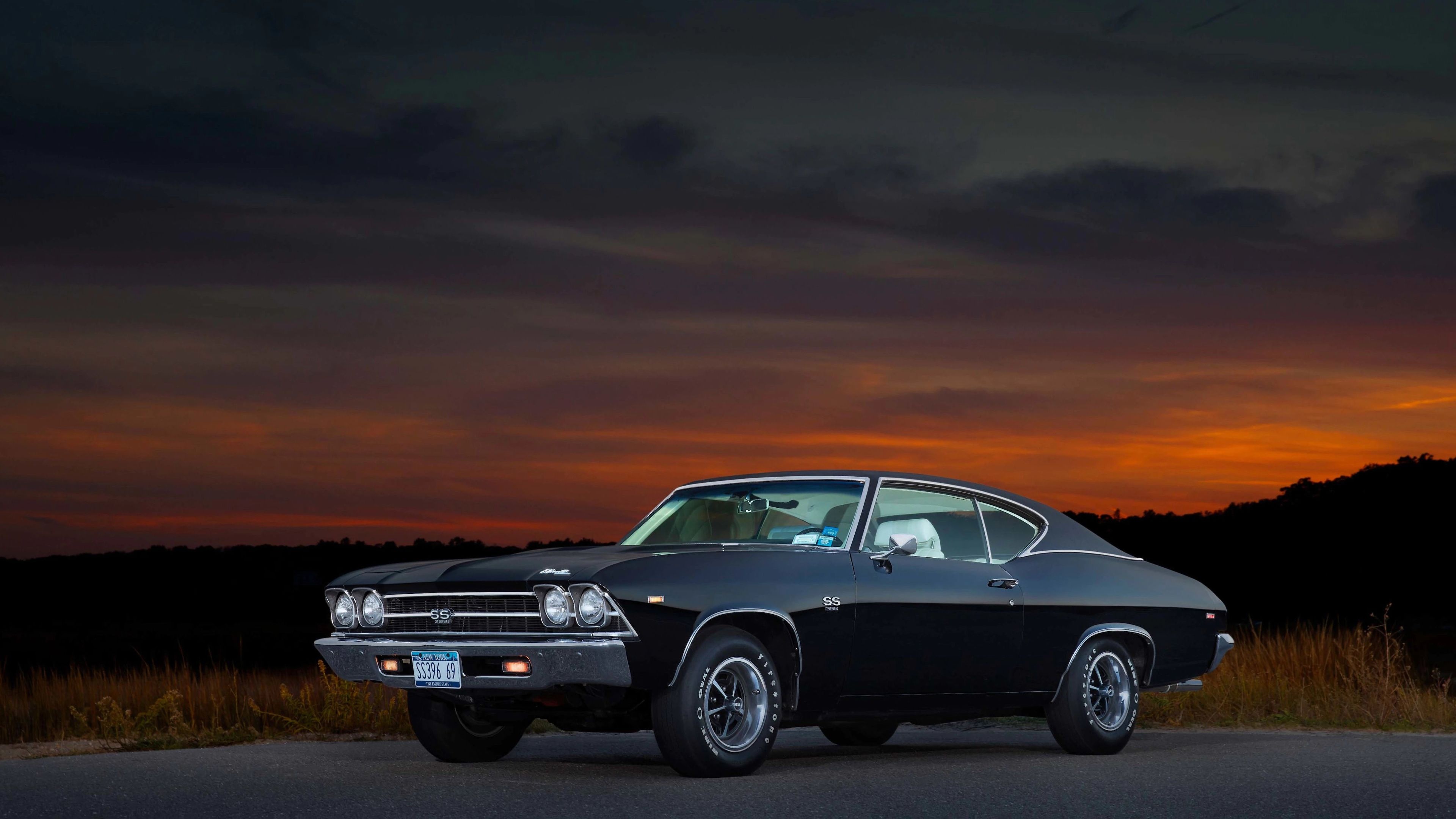 SS 396, Chevrolet Chevelle Wallpaper, 3840x2160 4K Desktop