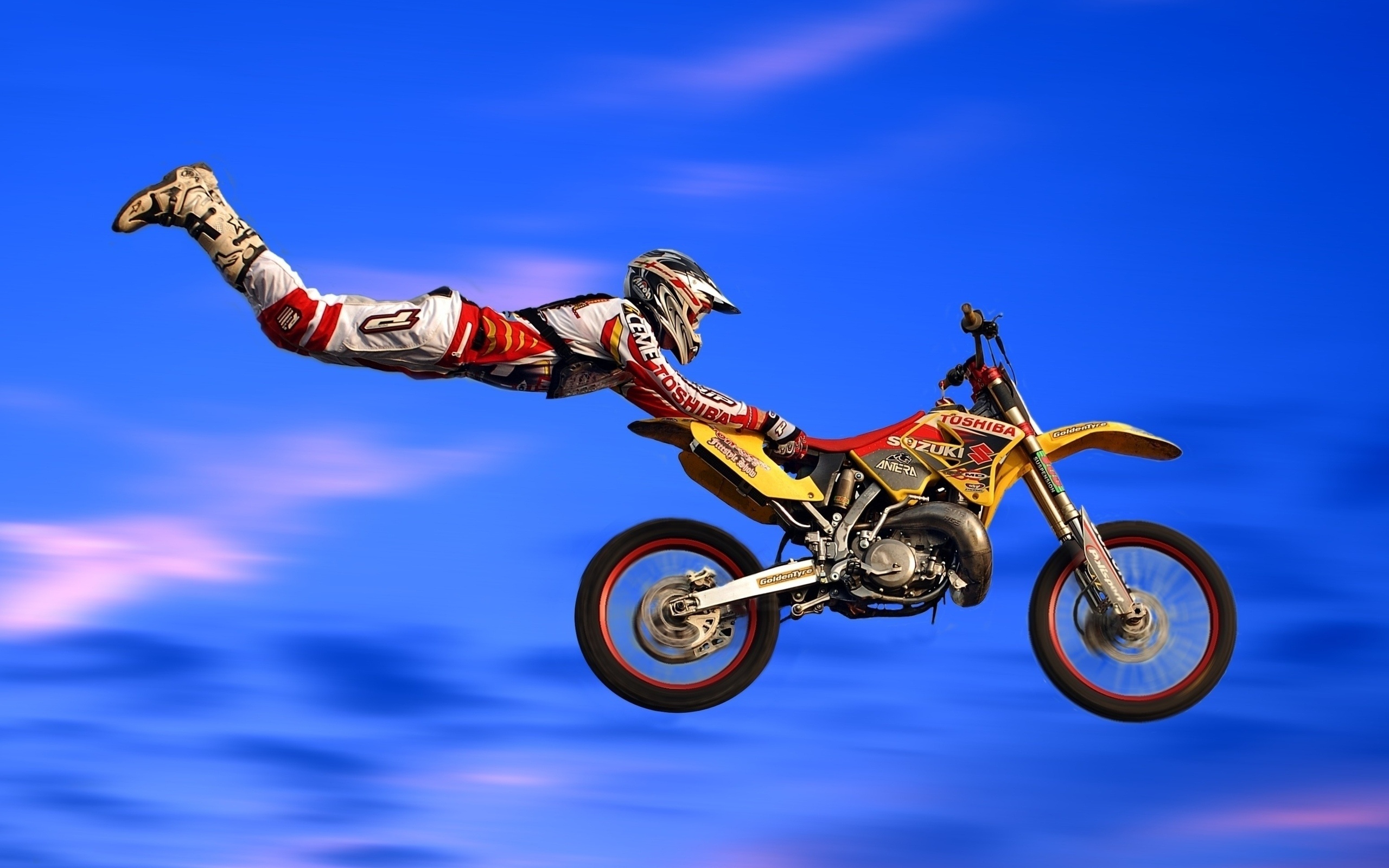 Motocross HD wallpapers, Extreme sports, Dirt track action, Adrenaline rush, 2560x1600 HD Desktop