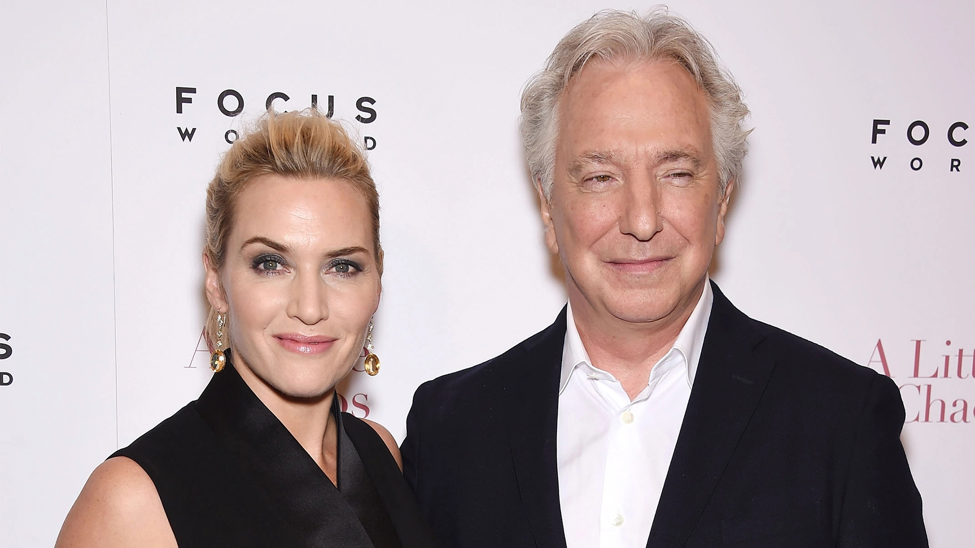 Kate Winslet, Alan Rickman, Filming, Pregnant, 1920x1080 Full HD Desktop