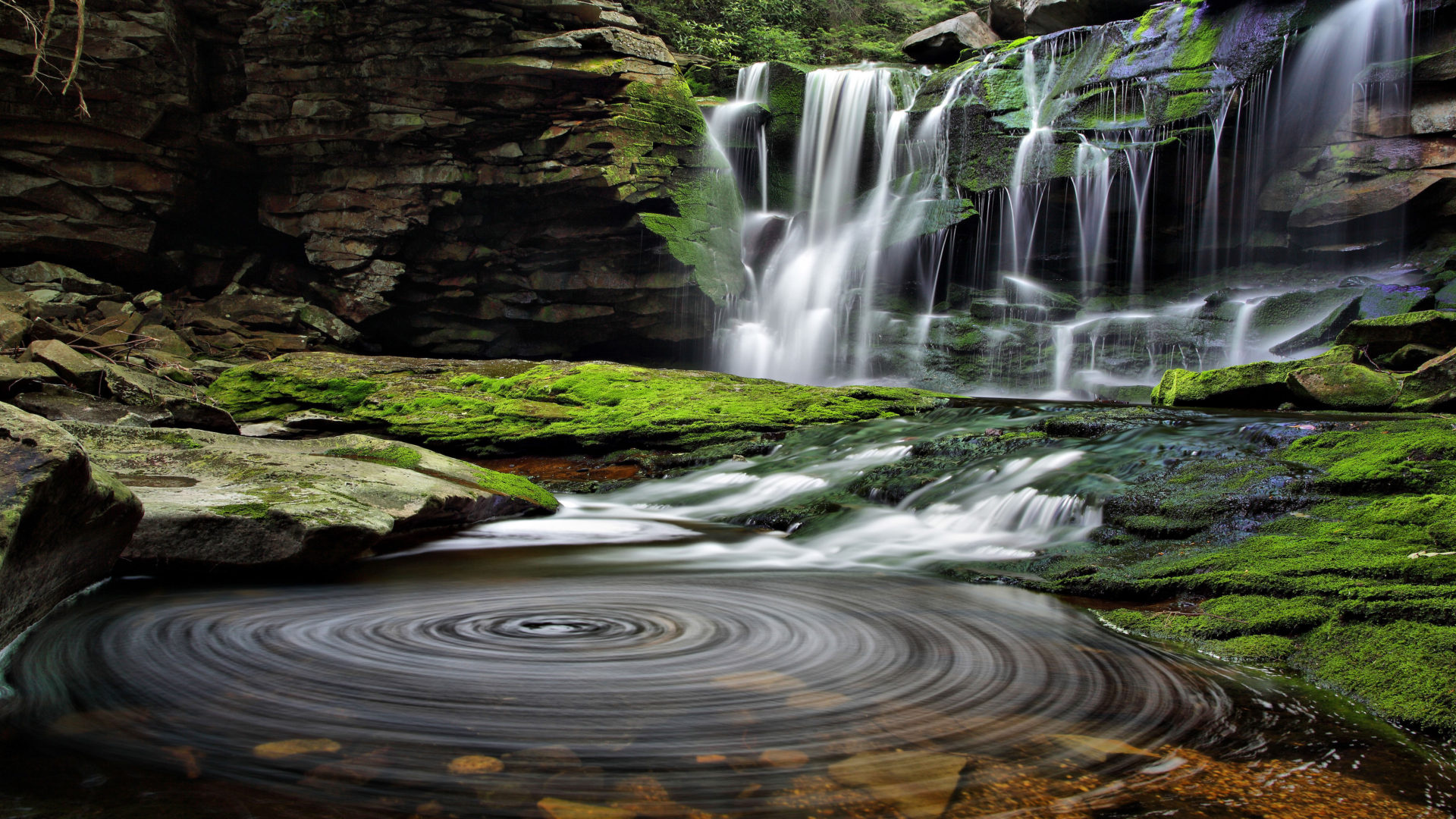 Beautiful, Wallpaper, Desktop, Cascades Falls, 1920x1080 Full HD Desktop