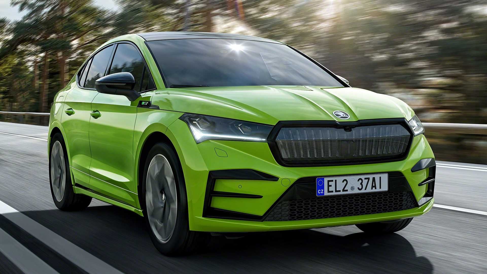 Skoda Enyaq, Mysterious SUV, Teaser campaign, Innovative design, 1920x1080 Full HD Desktop