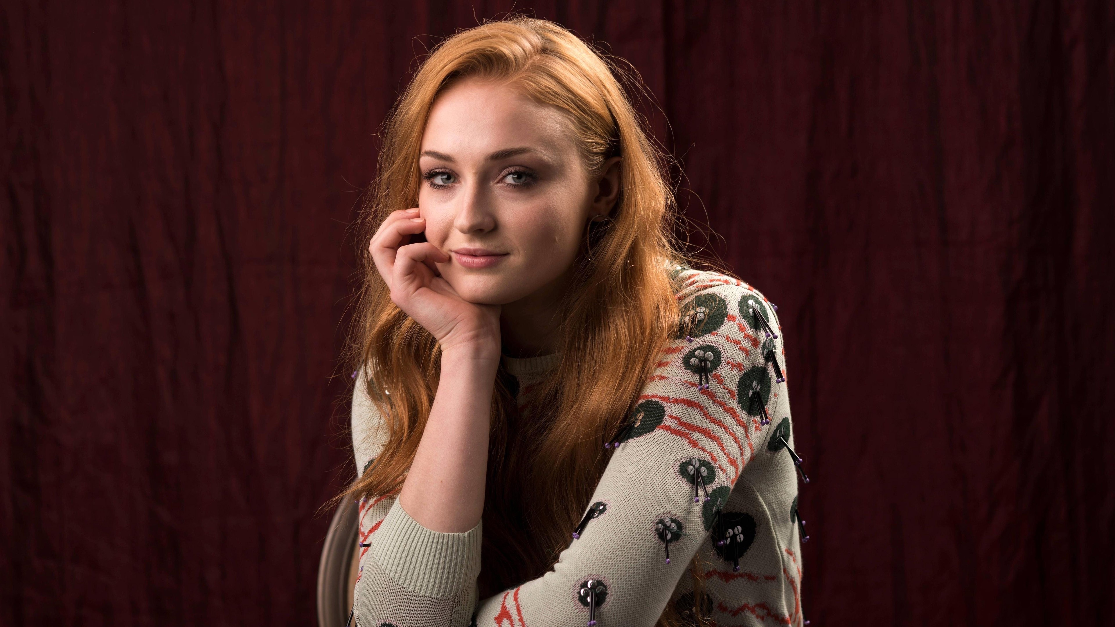 Sophie Turner, High quality wallpapers, Stunning backgrounds, 3840x2160 4K Desktop