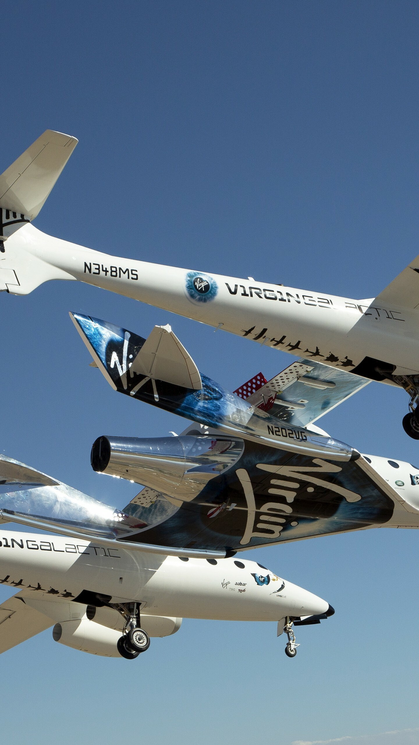 Virgin Galactic, Space tourism, VSS Unity, Celestial adventures, 1440x2560 HD Phone