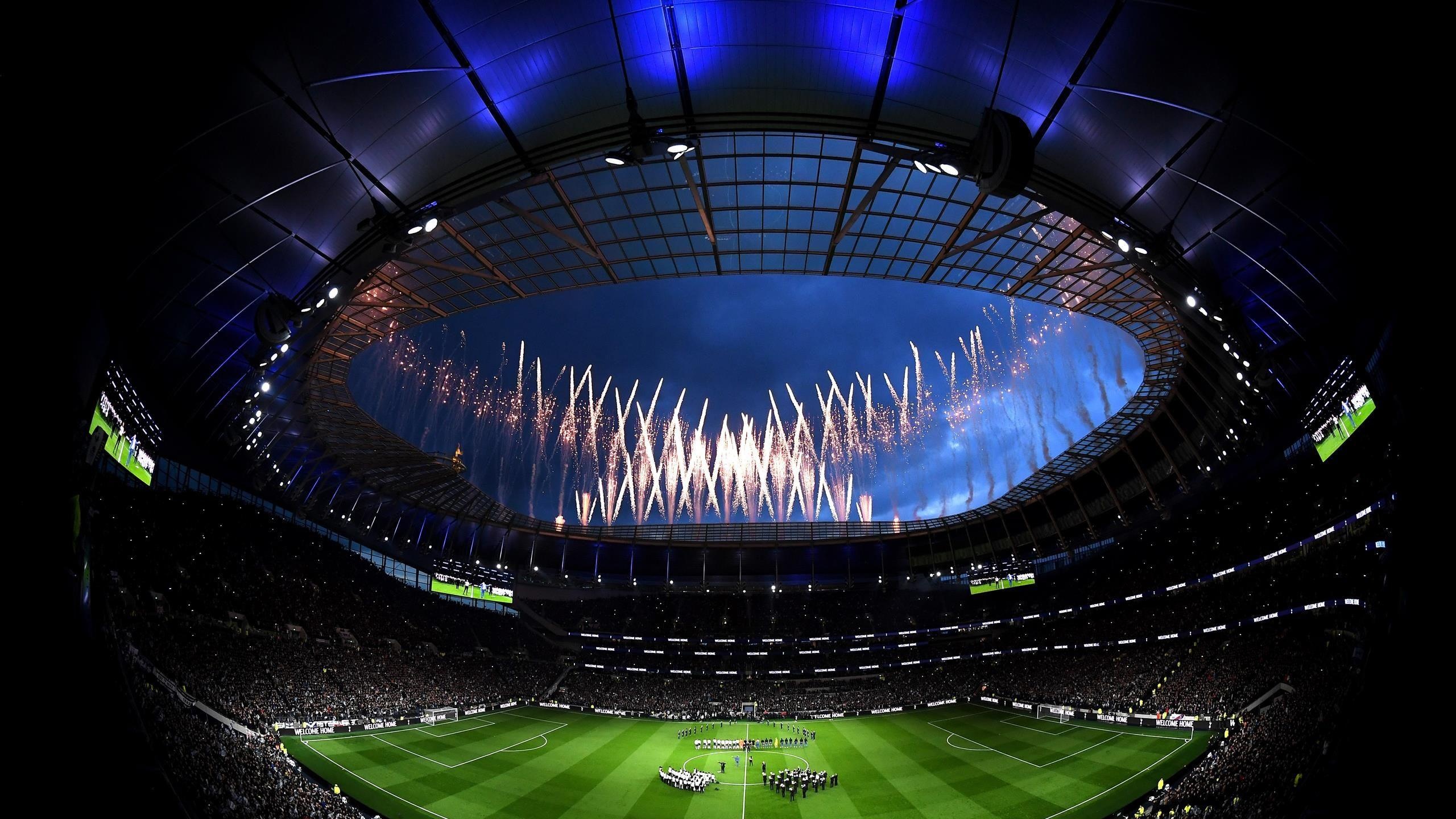 Tottenham Hotspur Stadium, Stadium backgrounds, Tottenham Hotspur FC, Sports, 2560x1440 HD Desktop