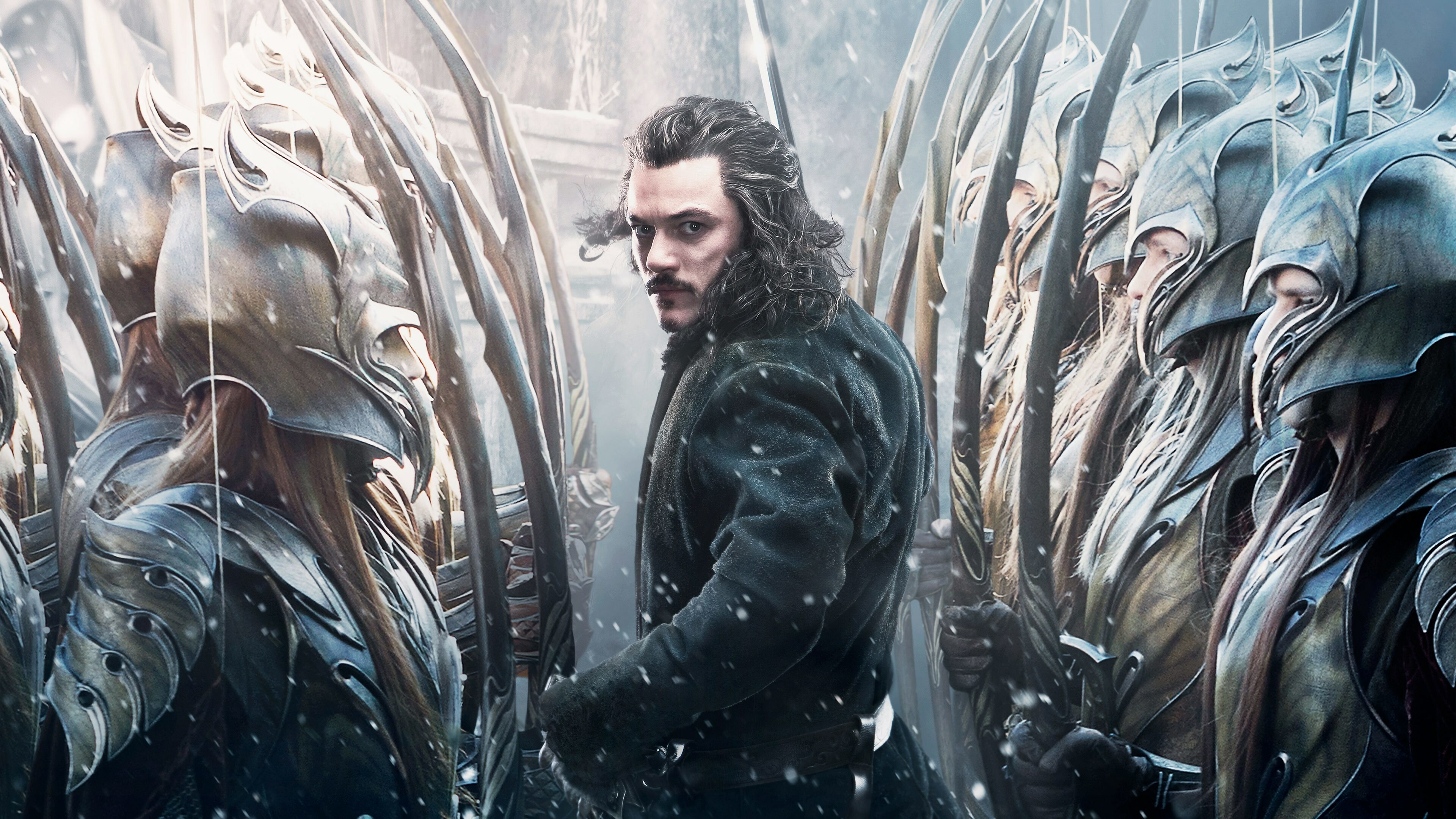 Bard the Bowman, The Hobbit Wallpaper, 3840x2160 4K Desktop