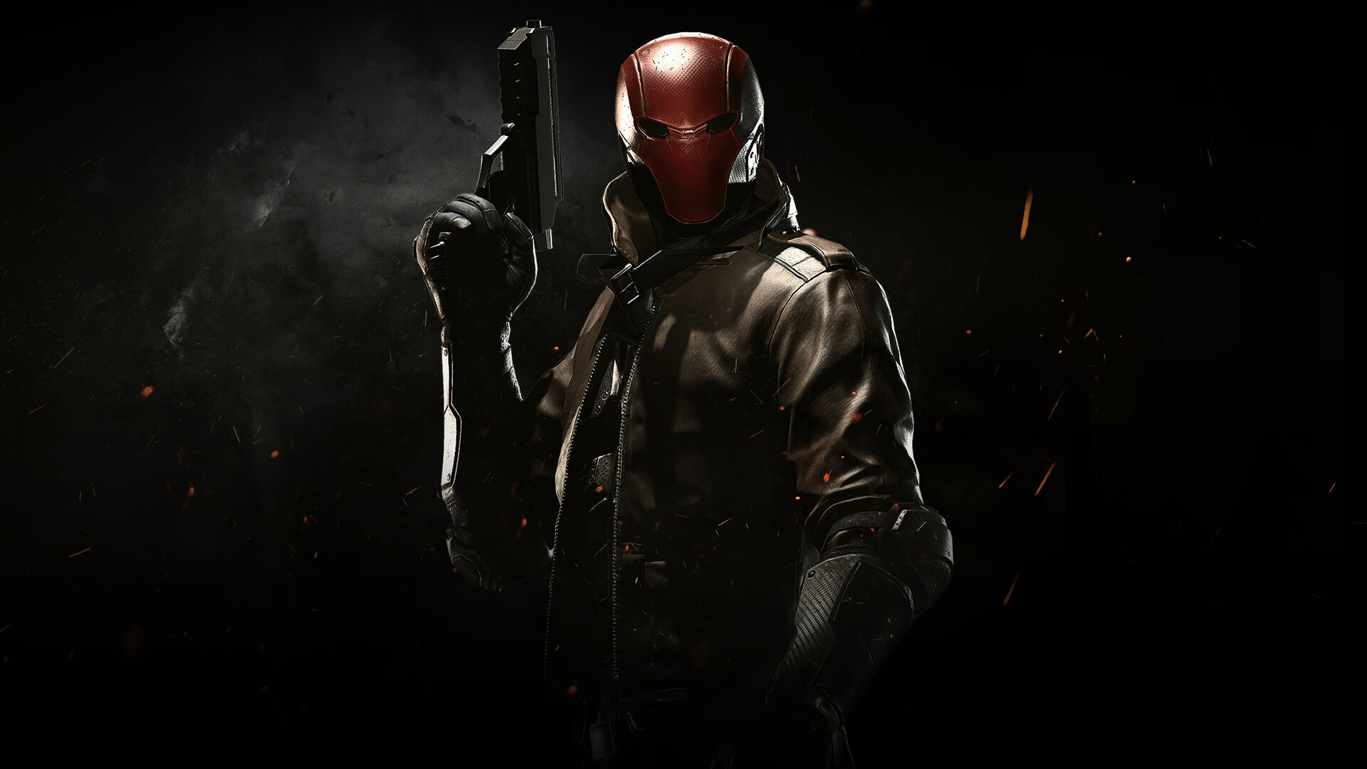 Injustice red hood, batman, video game, injustice 2, 1920x1080 Full HD Desktop