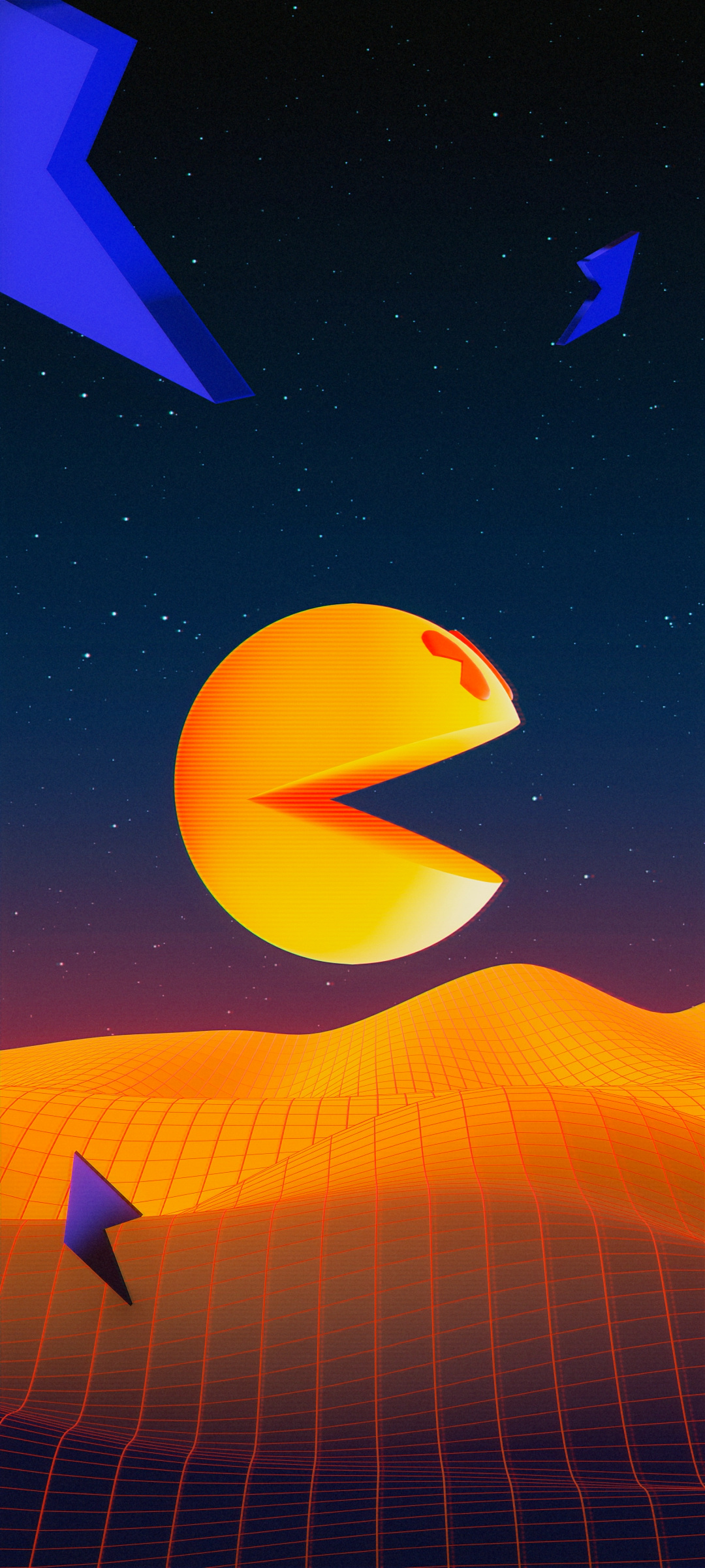 Pac-Man, Retro gaming, Pixel 6, iPhone 13, 1080x2400 HD Phone