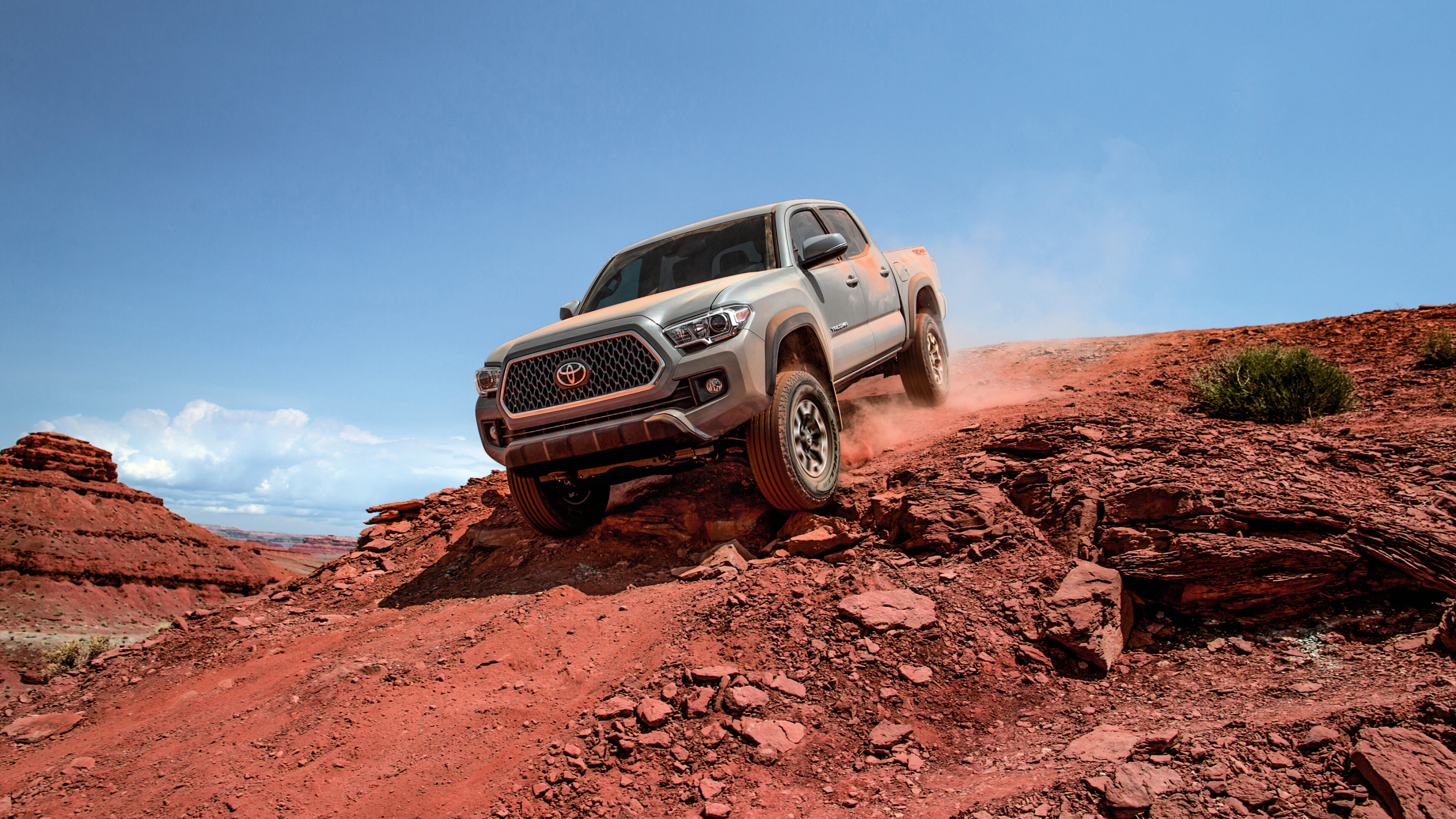 TRD Off-road, Toyota Tacoma Wallpaper, 3840x2160 4K Desktop