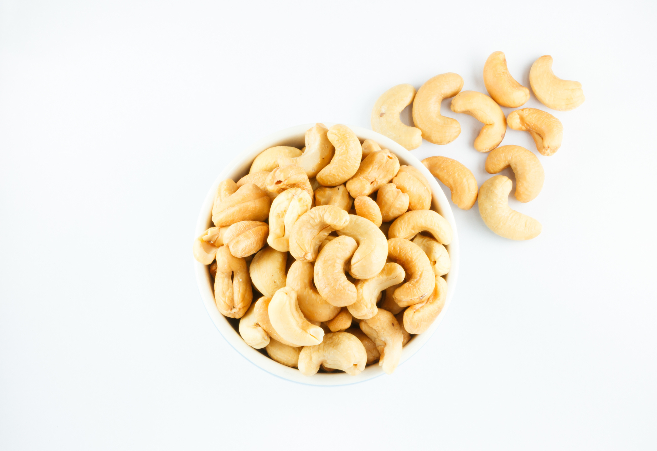 Cashew Nuts, Delicious treat, Nutty goodness, Snack time, 2090x1440 HD Desktop