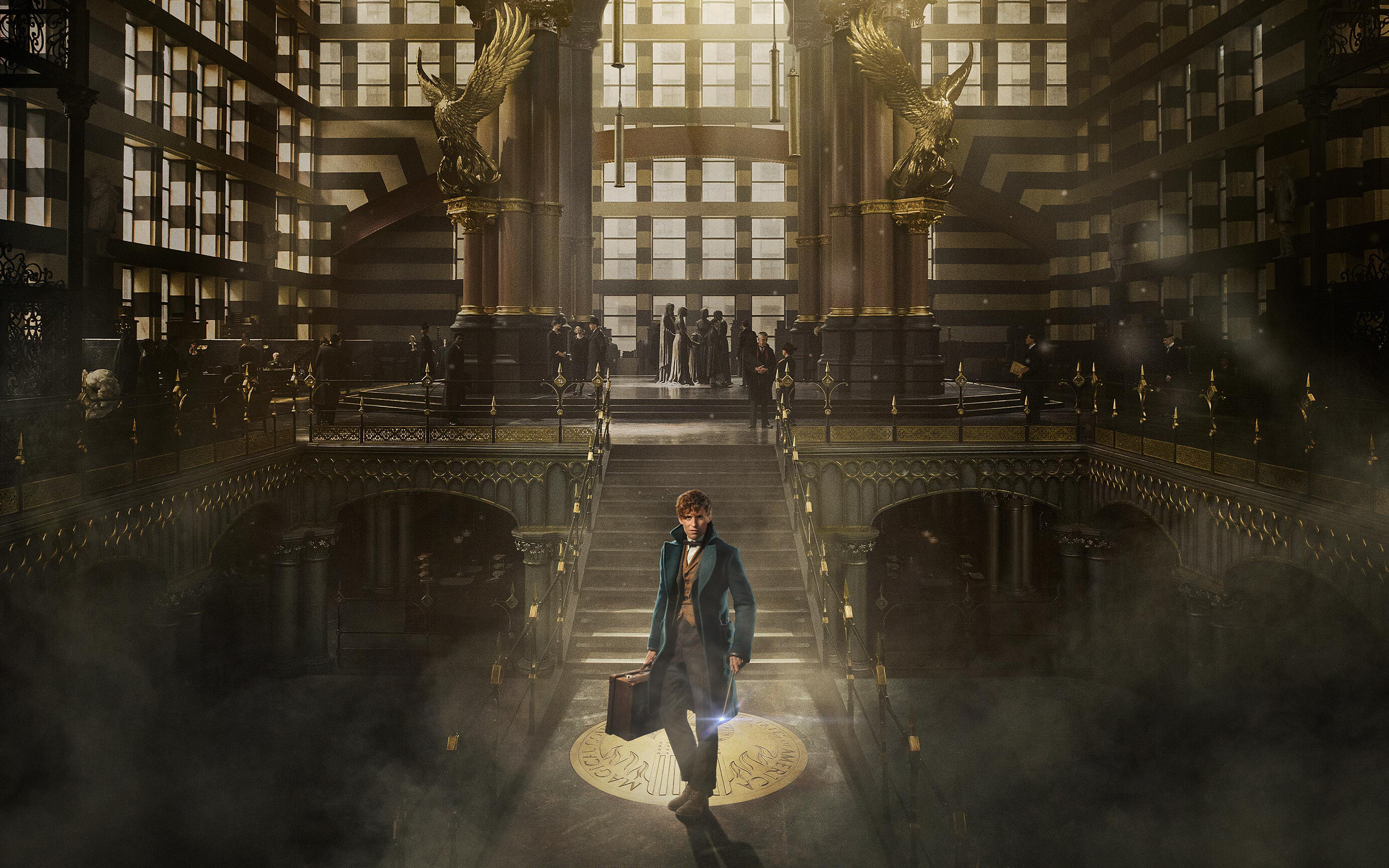 Ministry of Magic, Fantastic Beasts: The Secrets of Dumbledore Wallpaper, 2770x1730 HD Desktop