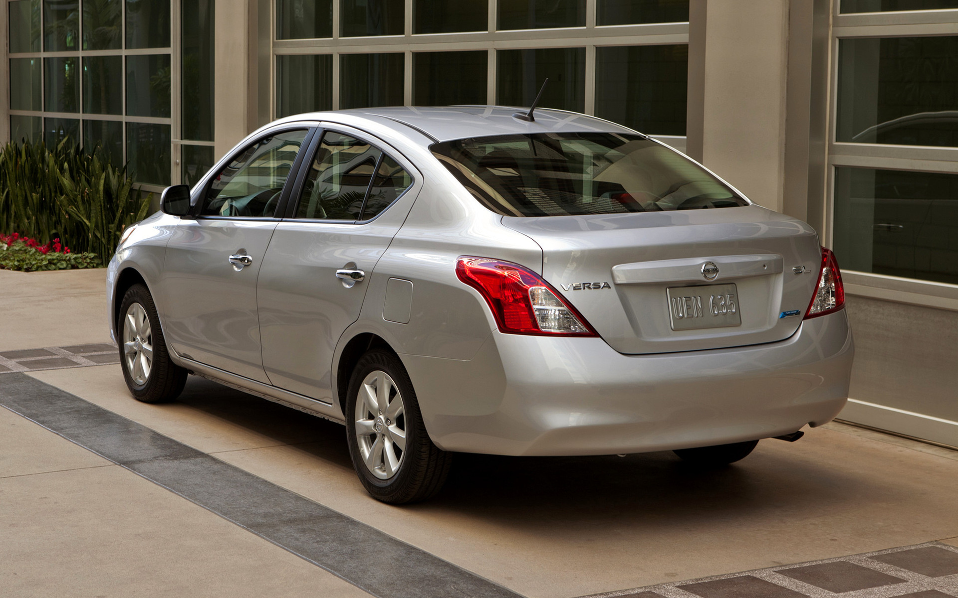 Nissan Versa, 2012 model, Sedan wallpapers, Sleek and practical, 1920x1200 HD Desktop