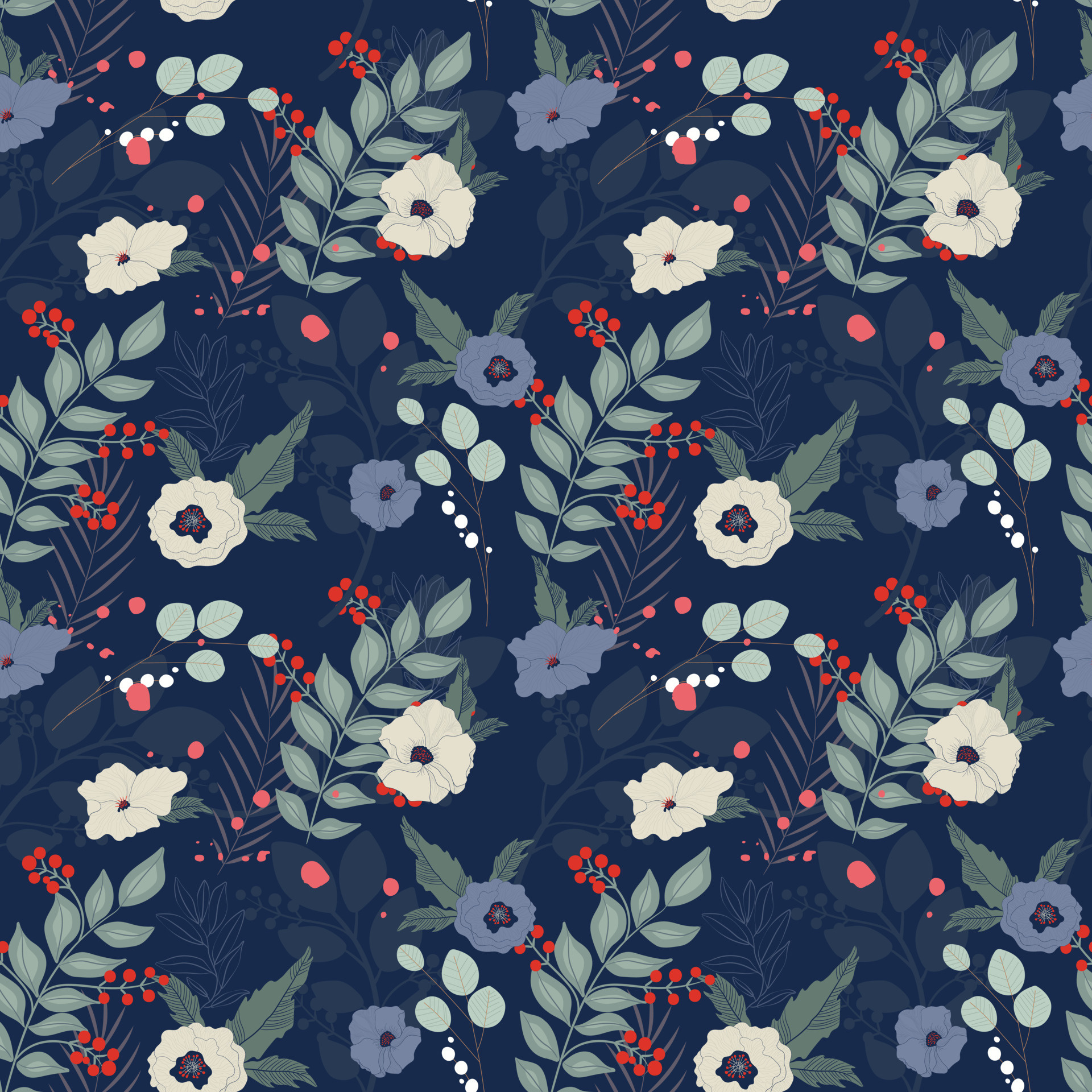 Floral, Backdrops Wallpaper, 1920x1920 HD Phone