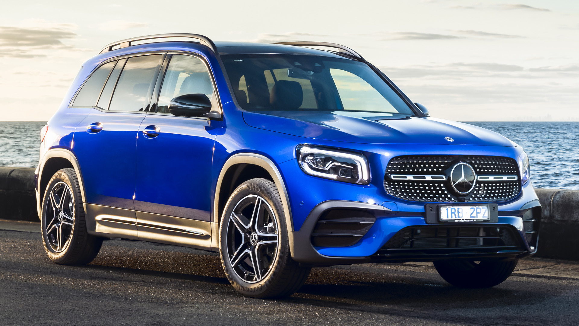 Mercedes-Benz GLB, AMG line, Car Pixel, 1920x1080 Full HD Desktop