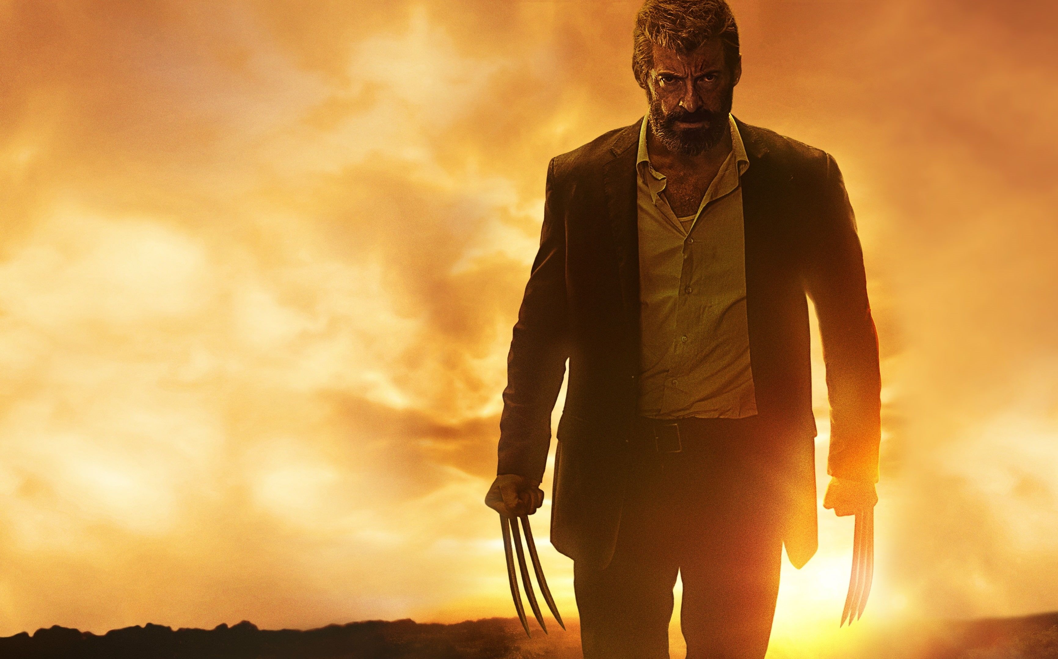 Movie Logan, Wolverine, 2K wallpapers, Ian McKellen, 3470x2160 HD Desktop