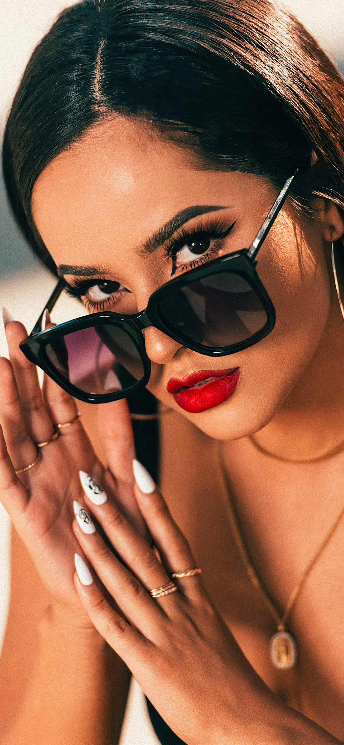 Becky G, Music, Dime eyewear, 2020, 1130x2440 HD Phone