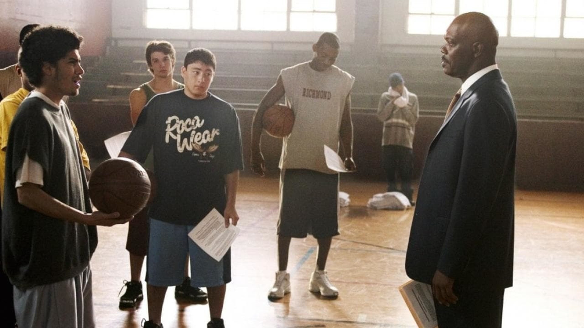 Coach Carter, Basketball triumph, Hard-hitting drama, Inspiring storyline, 1920x1080 Full HD Desktop